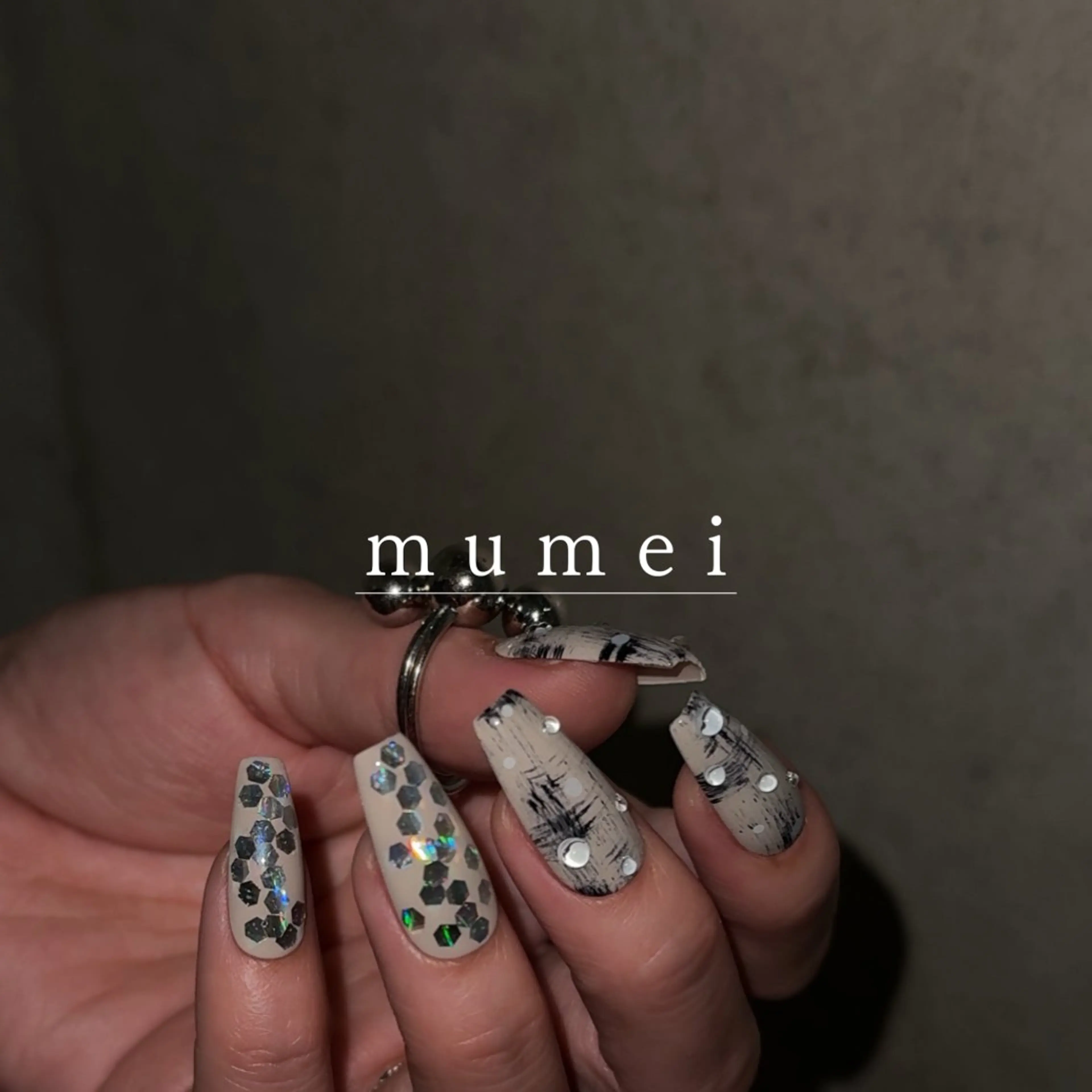 ネイル 冬ネイル mumei _ NATSUMIのネイルデザイン