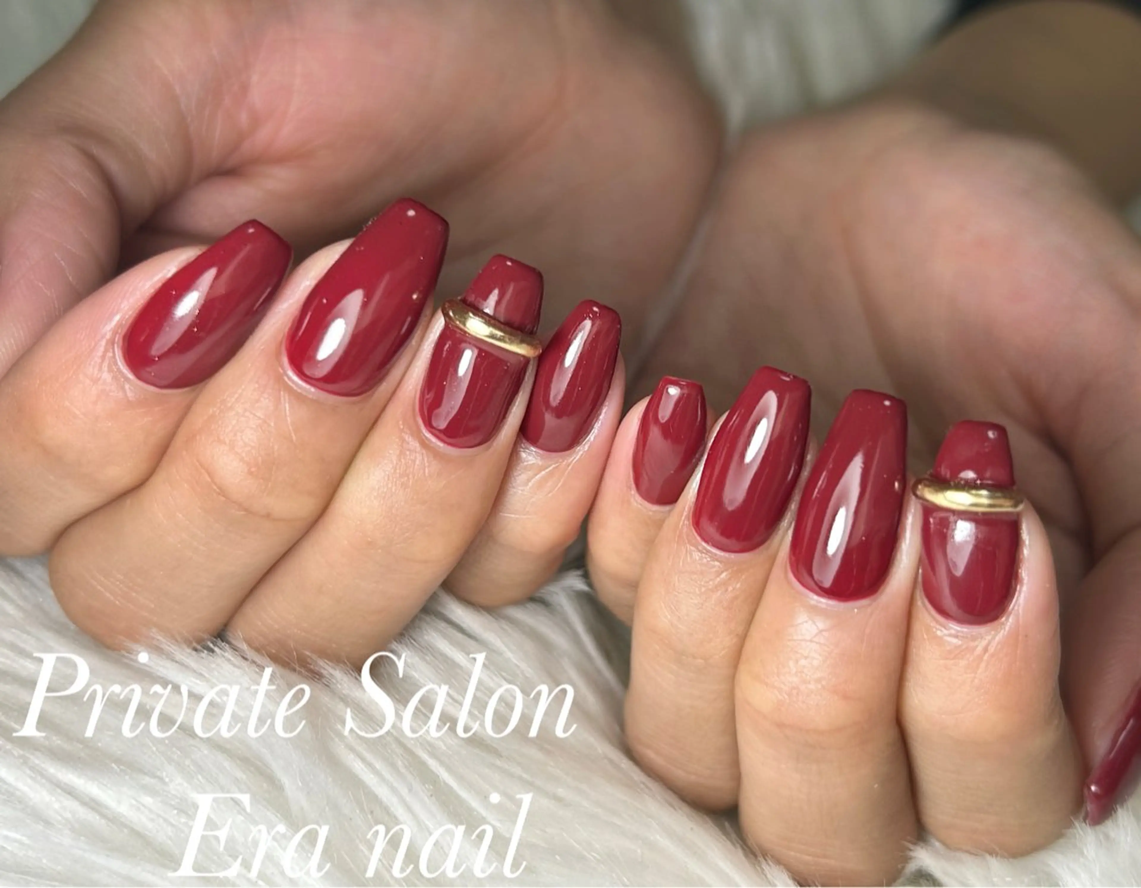 ネイル ワンカラーネイル ハンドネイル Era nailのネイルデザイン