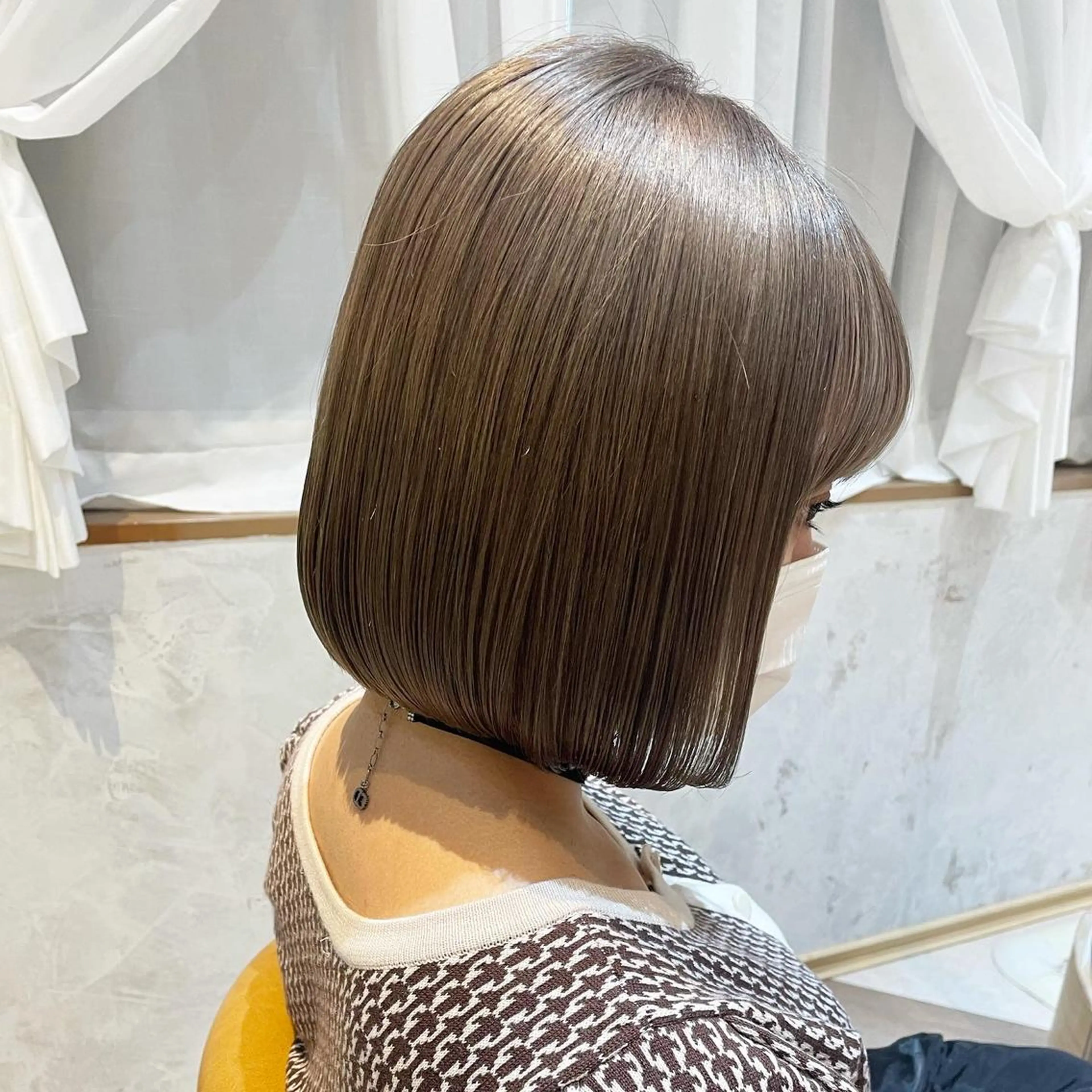 ミディアム 韓国ヘア/髪質改善 /Harunaのヘアスタイル