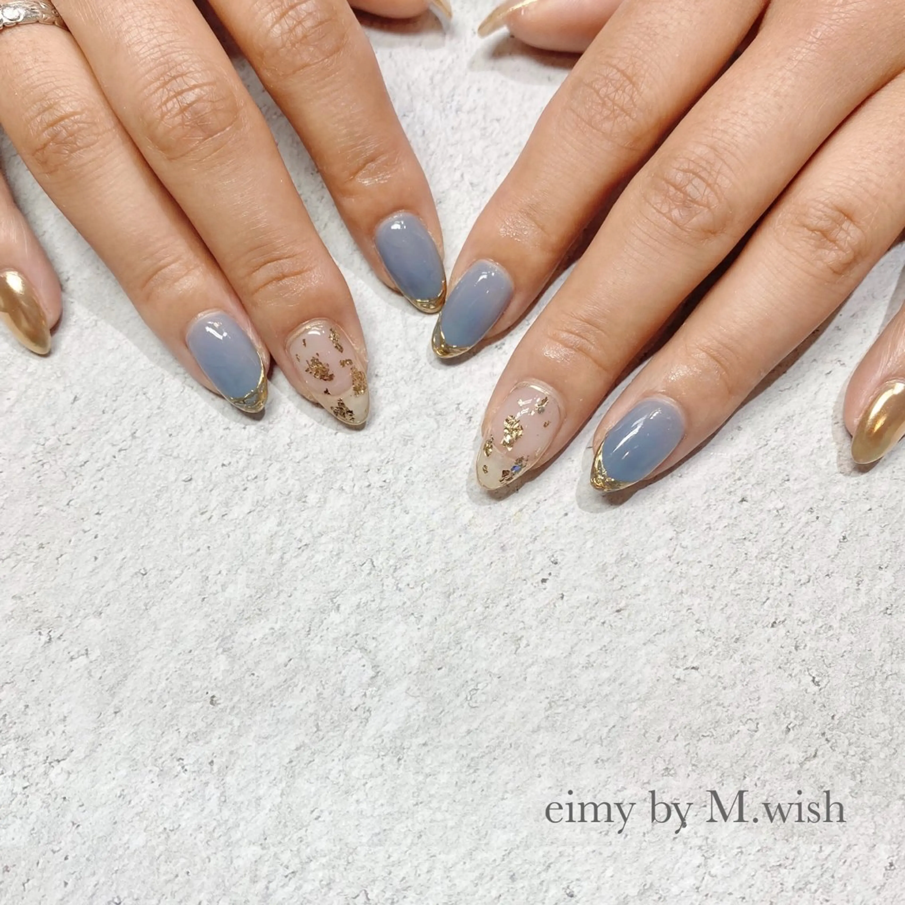 ネイル ミラーネイル ハンドネイル CLALA 🌼kimikoのネイルデザイン