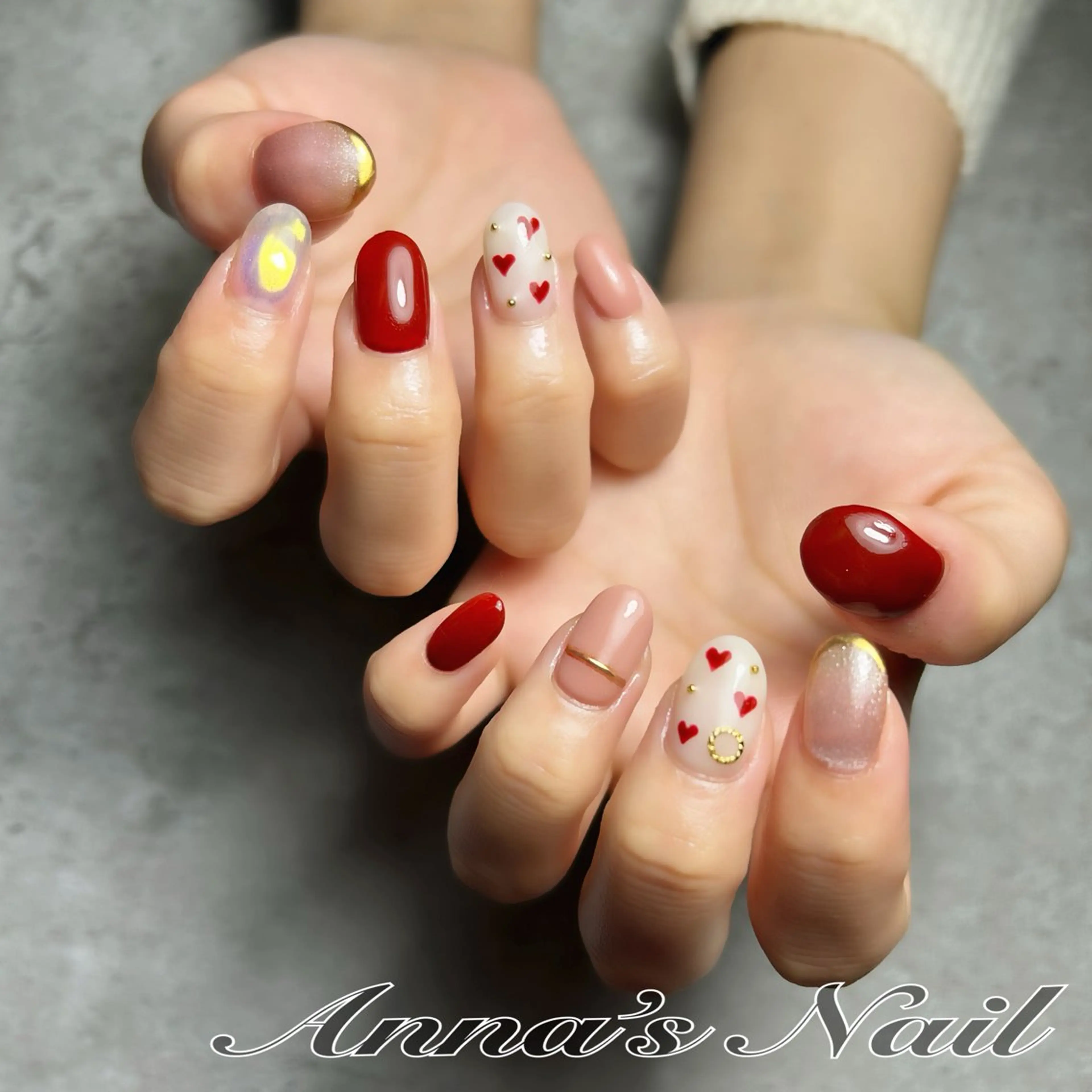 ネイル ハンドネイル Anna’s Nail所属・清口 杏奈のネイルデザイン