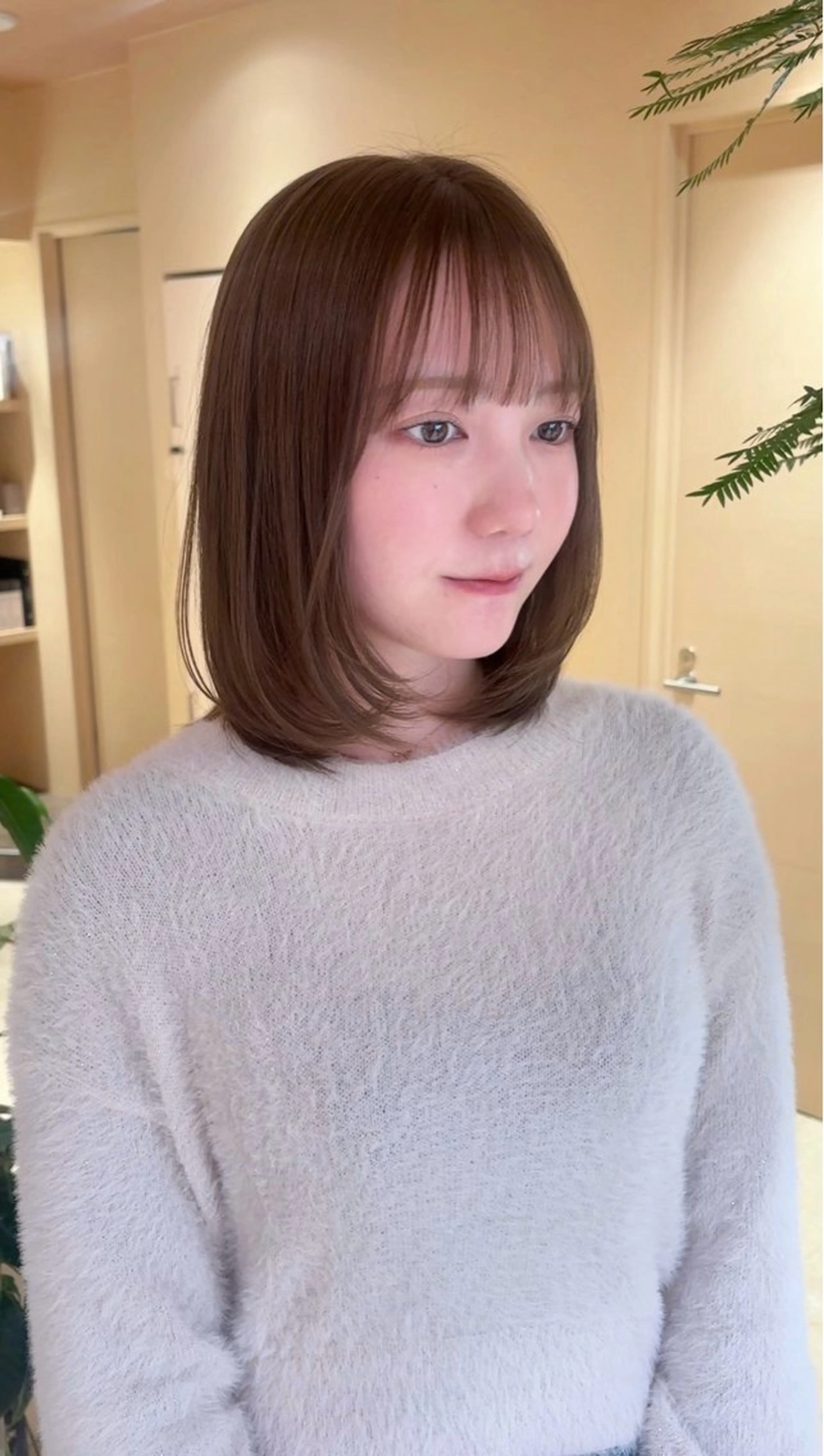 ミディアム カラー coyumi / 𝘦 𝘮 𝘶のヘアスタイル