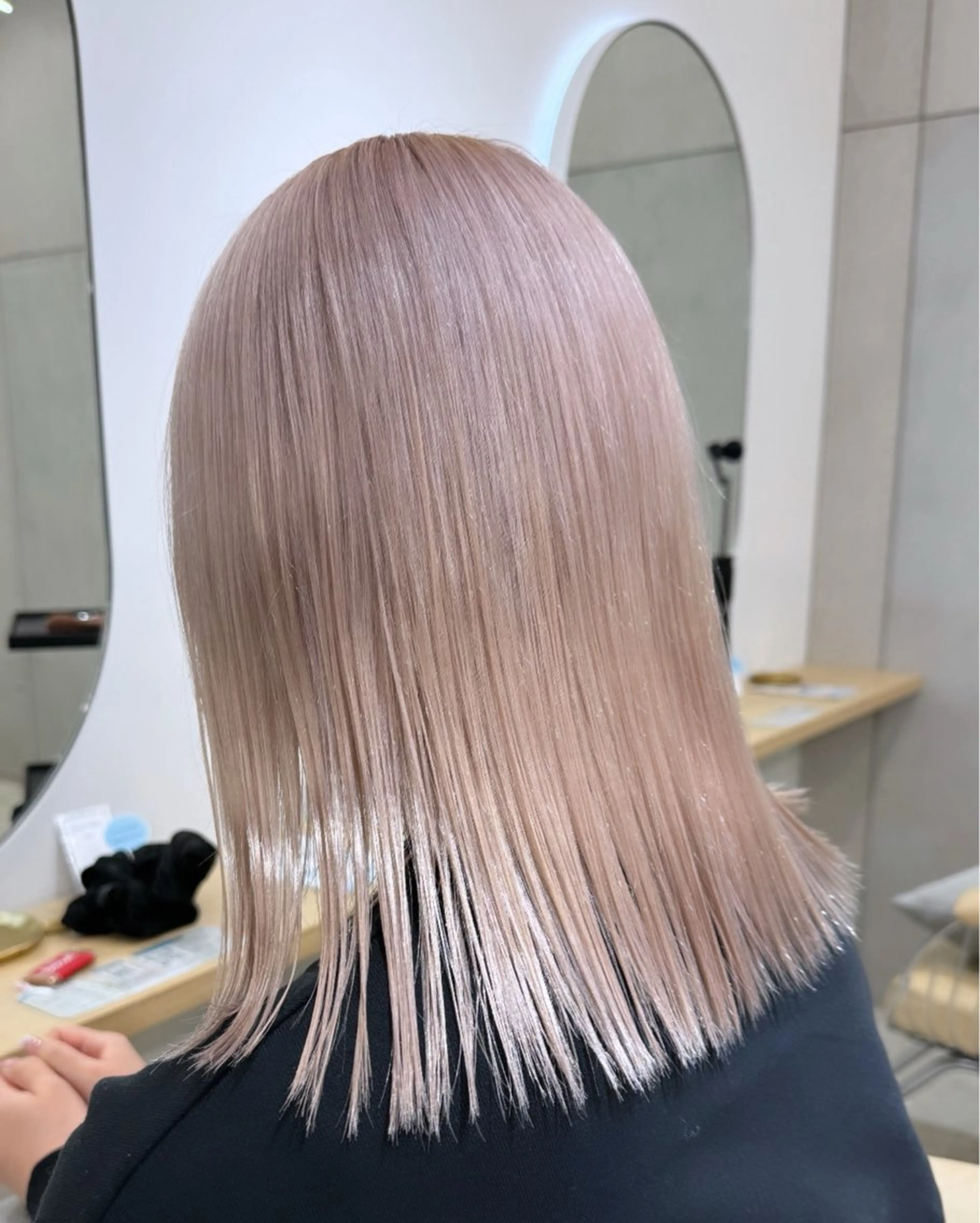 ミディアム 松本 和馬のヘアスタイル