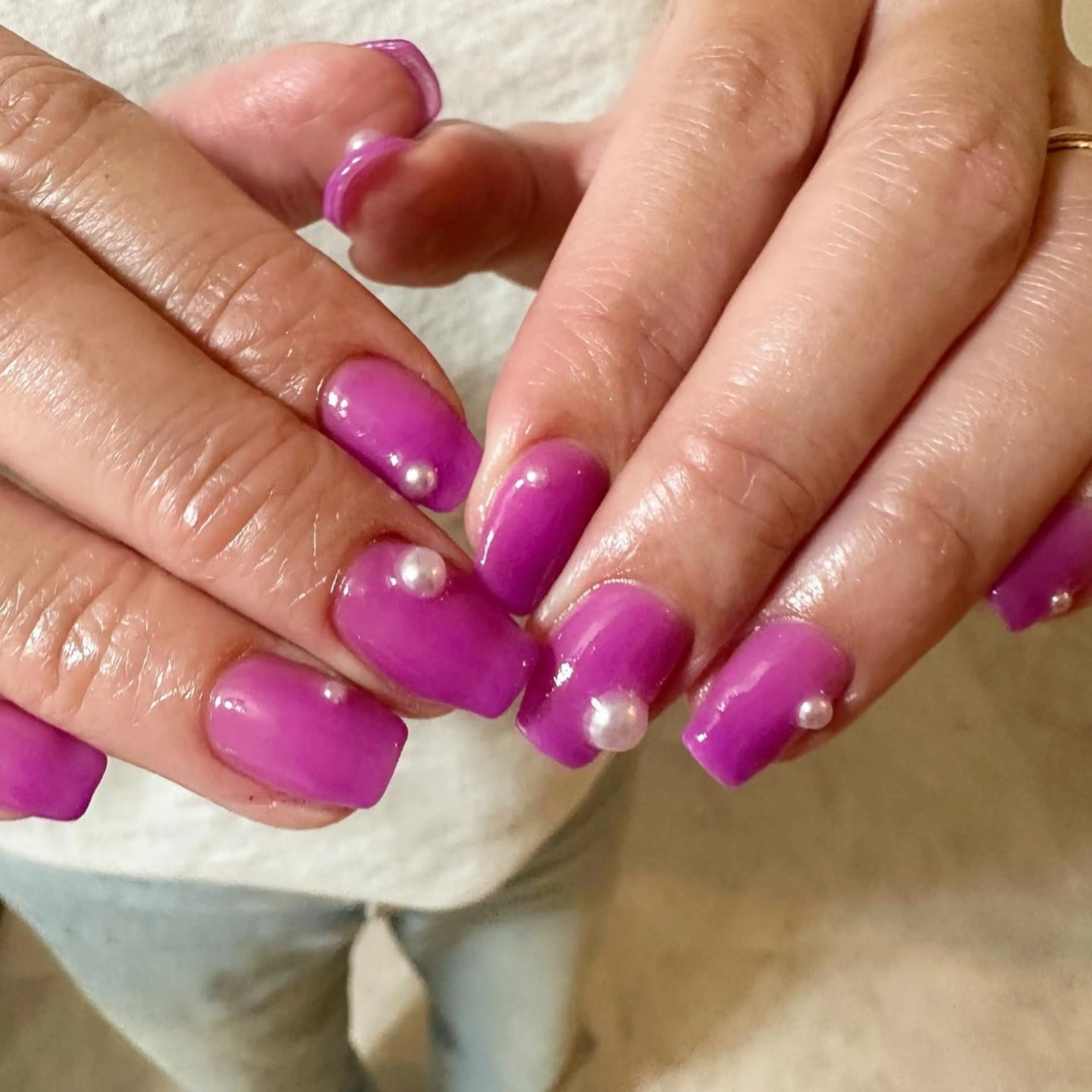 ネイル クリアネイル 氷ネイル・うるうるネイル 韓国ネイル ニュアンスネイル 🪞KAPE NAIL 🪞のネイルデザイン