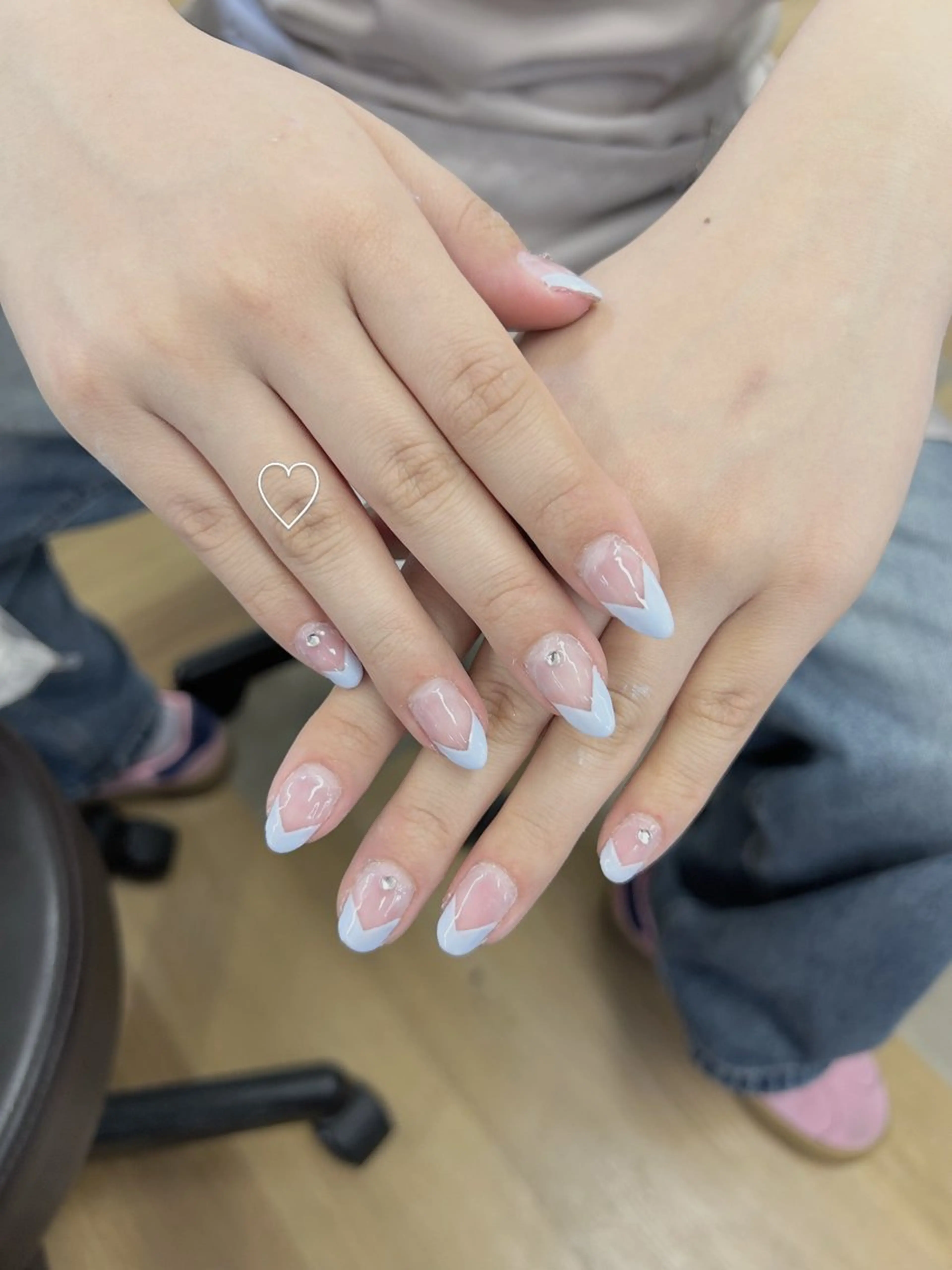 ネイル M🎀/韓国ネイル /心斎橋/♡のネイルデザイン