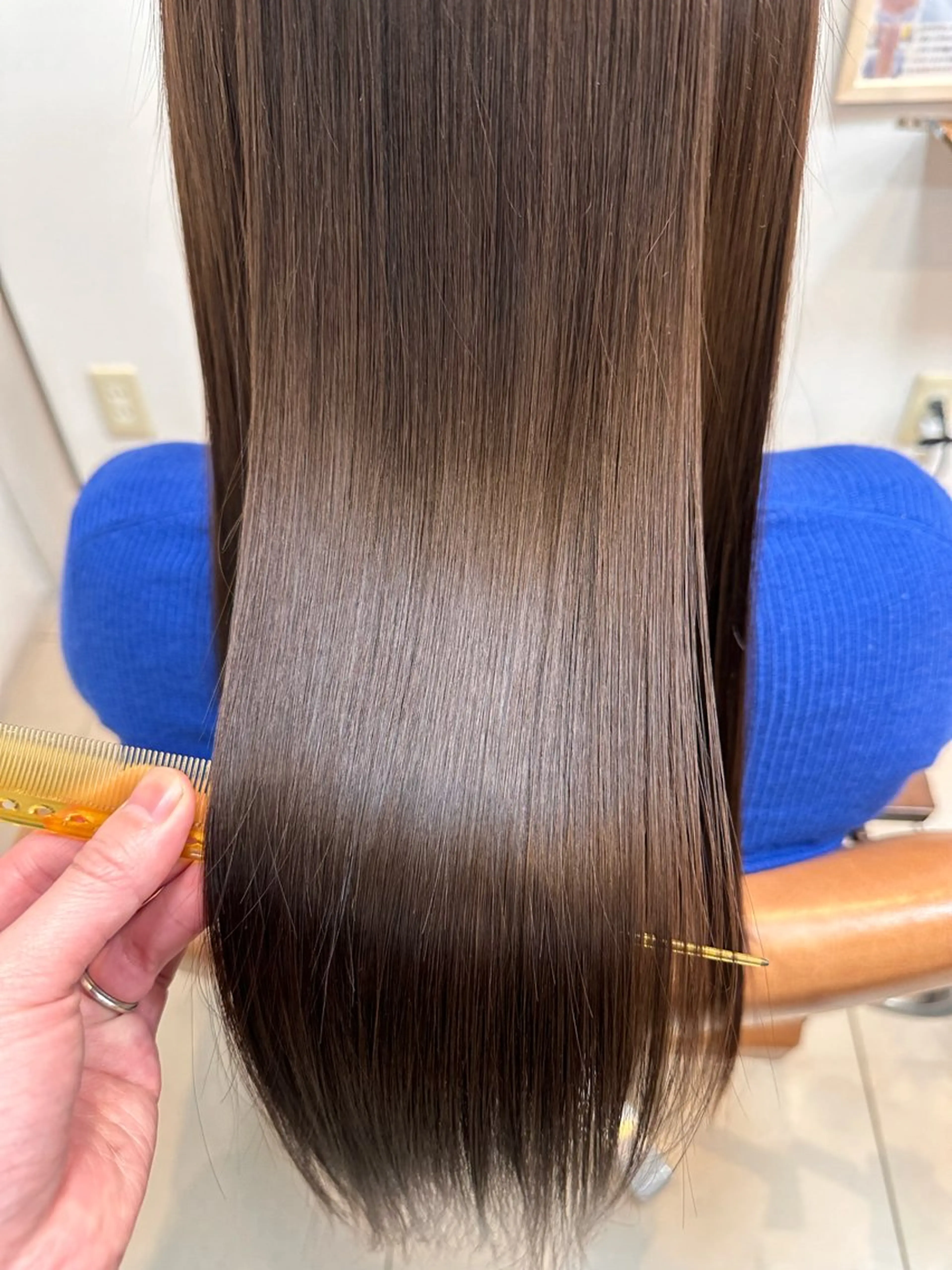 カット＋髪質改善ストレート《自然なストレートでノンストレスな髪に✨》の写真