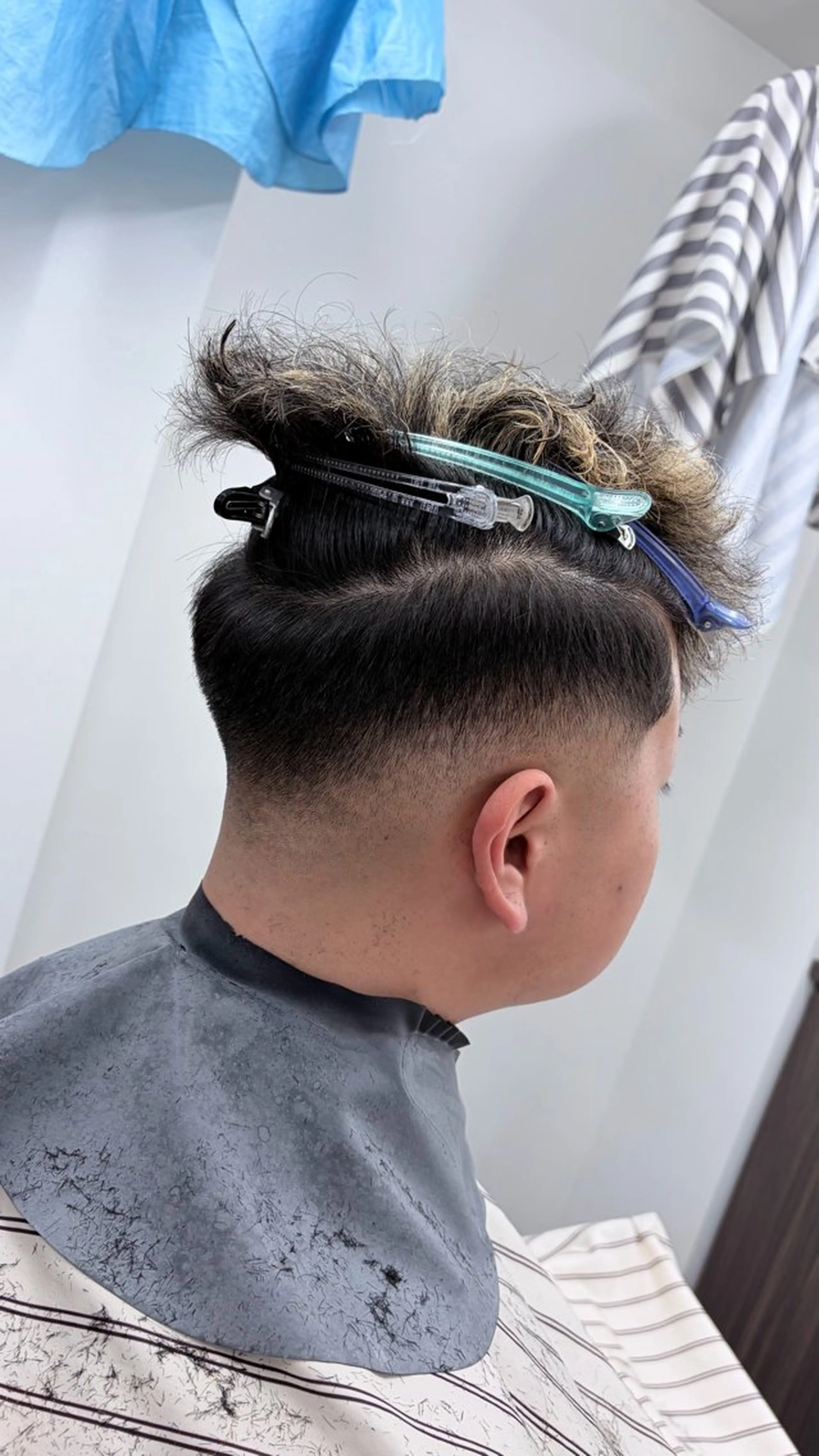 【フェードコース】フェードカット+シャンプー＋ブロー(セット付)の写真