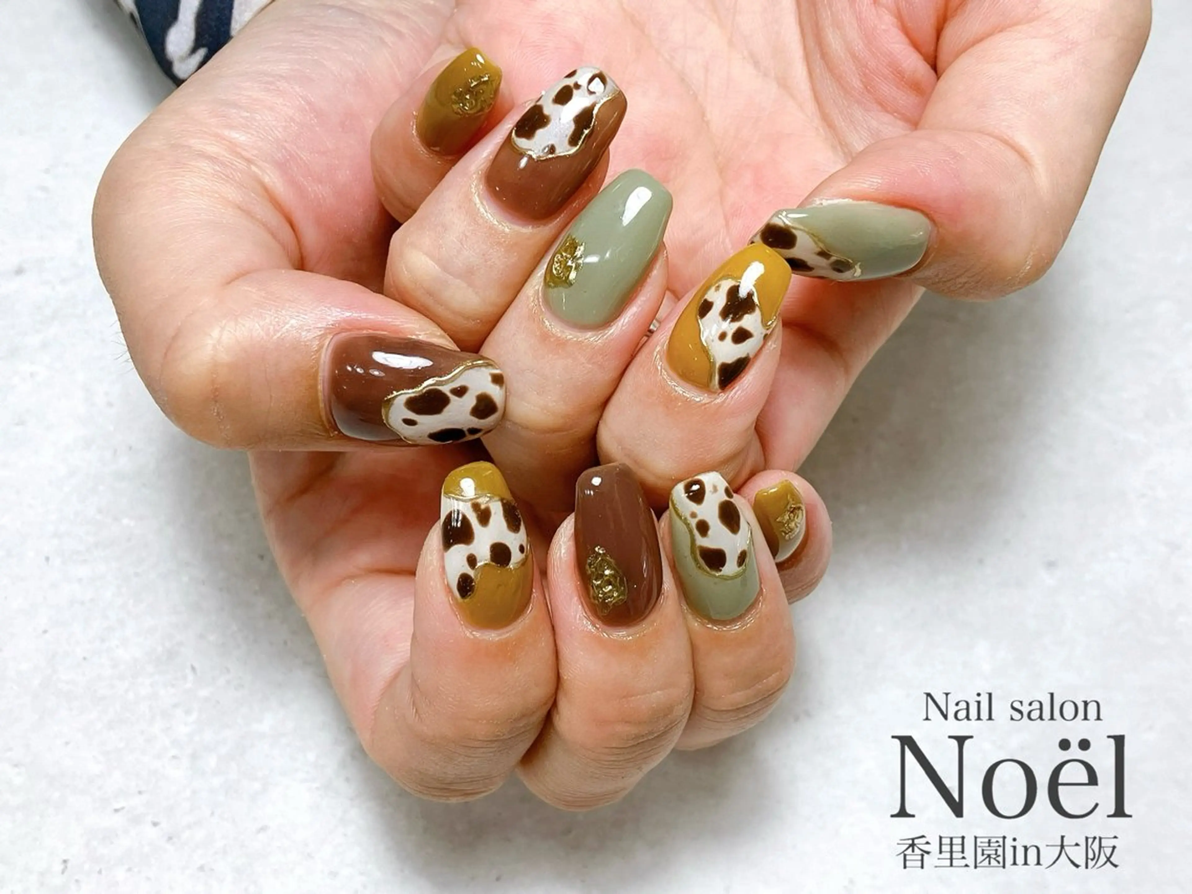 ネイル アニマル柄 ハンドネイル Nailsalon Noël所属・Nailsalon ＆Noelのネイルデザイン