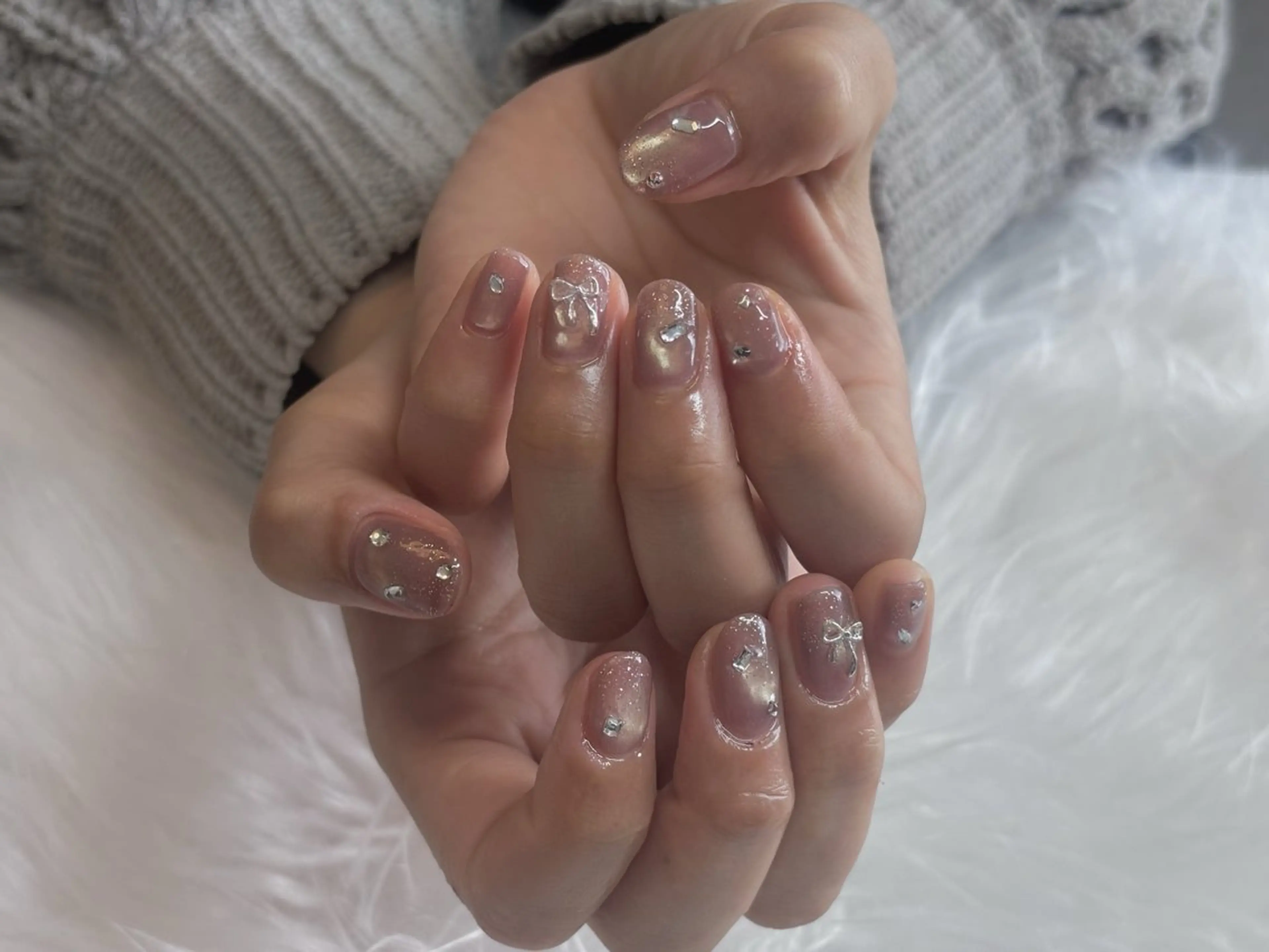 ネイル ハンドネイル フットネイル 番園 あかねのネイルデザイン