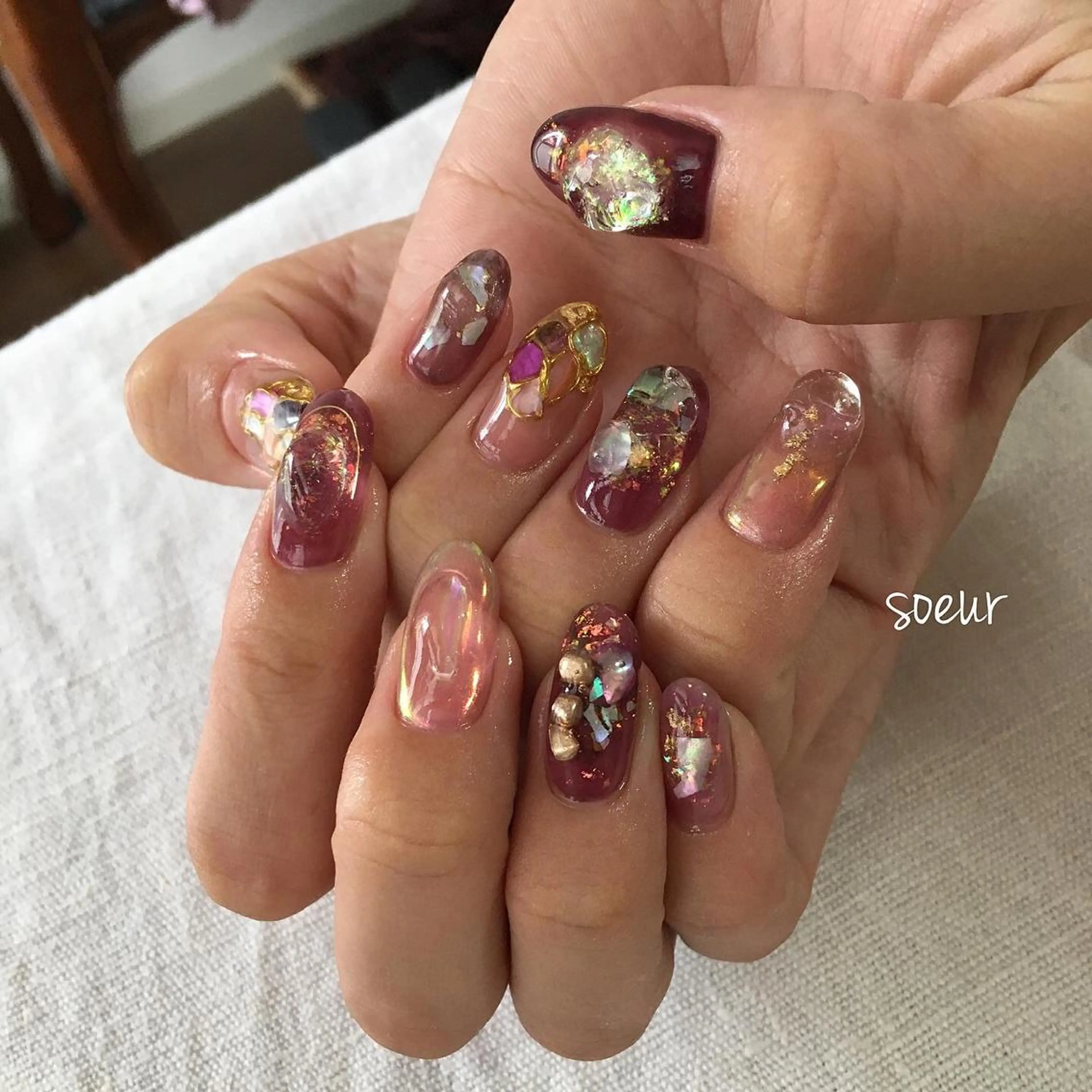 ネイル soeur_ 武蔵浦和のネイルデザイン