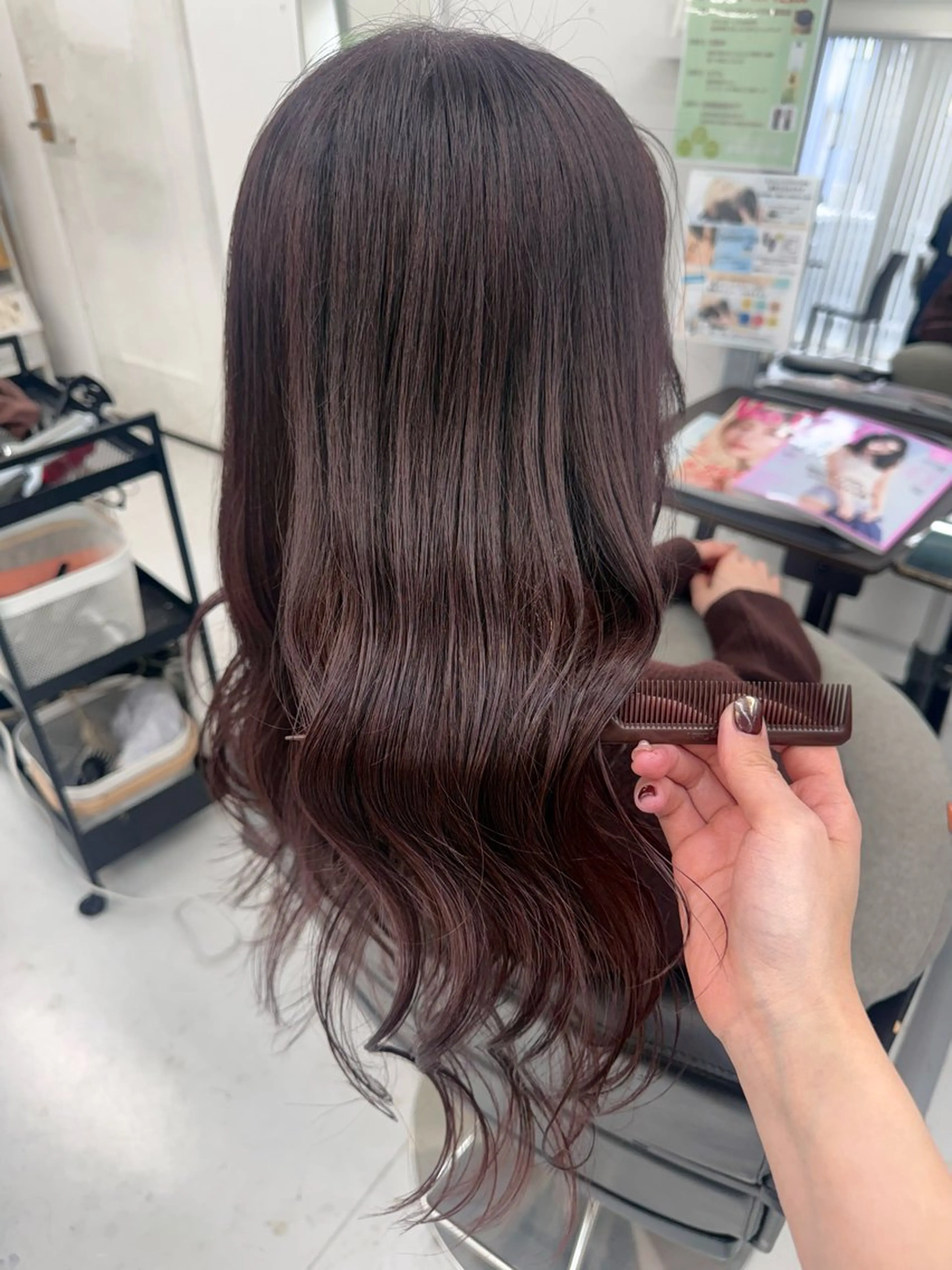 ロング カット ヘアカラー トリートメント 榎本雪来⛄️ メンズカット✂️のヘアスタイル