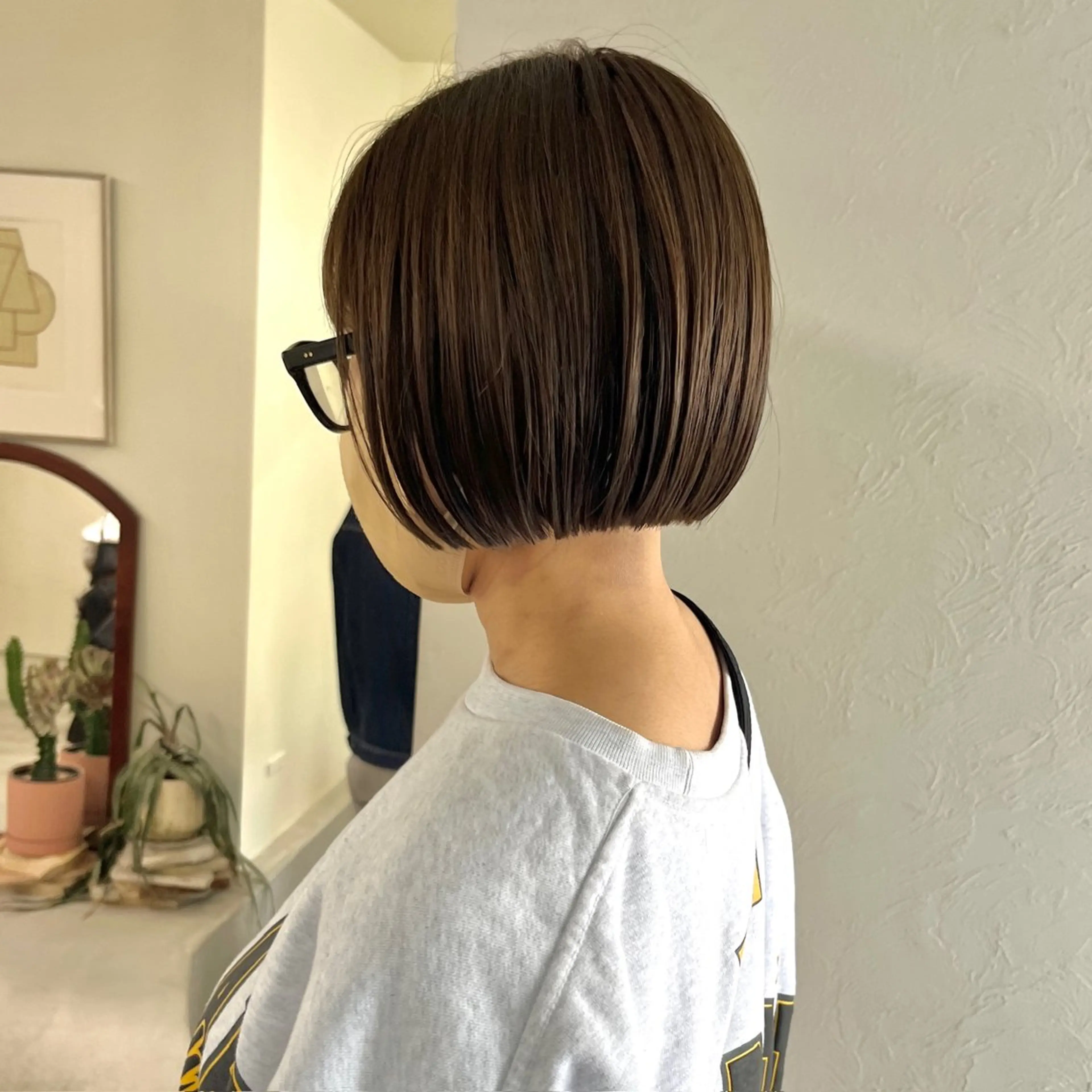 ショート カラー カット ヘアカラー トリートメント メンズハイトーン/栄 /イトウタケルのヘアスタイル