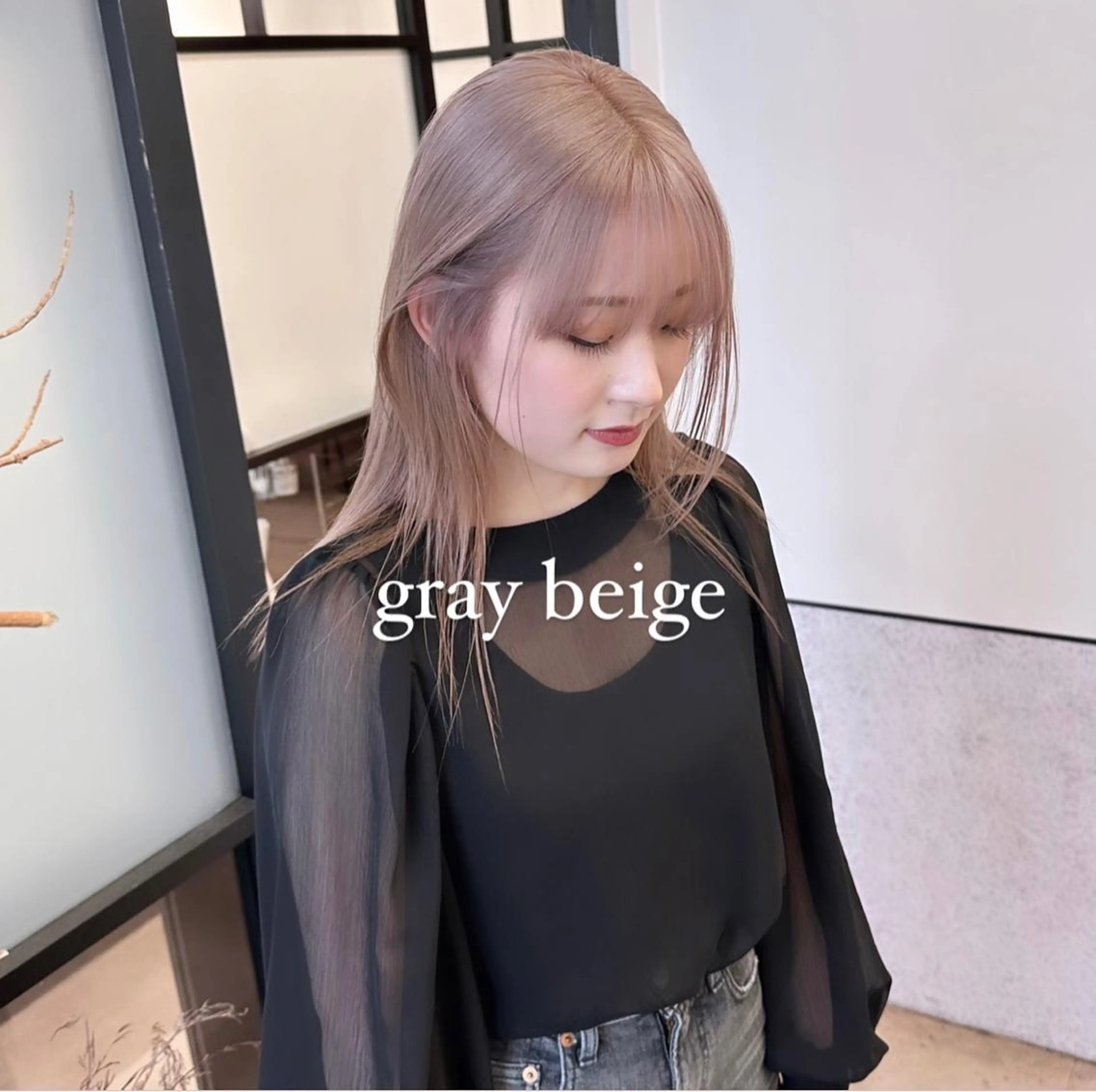 カラー storiiz所属・本田大輝top designerのヘアスタイル