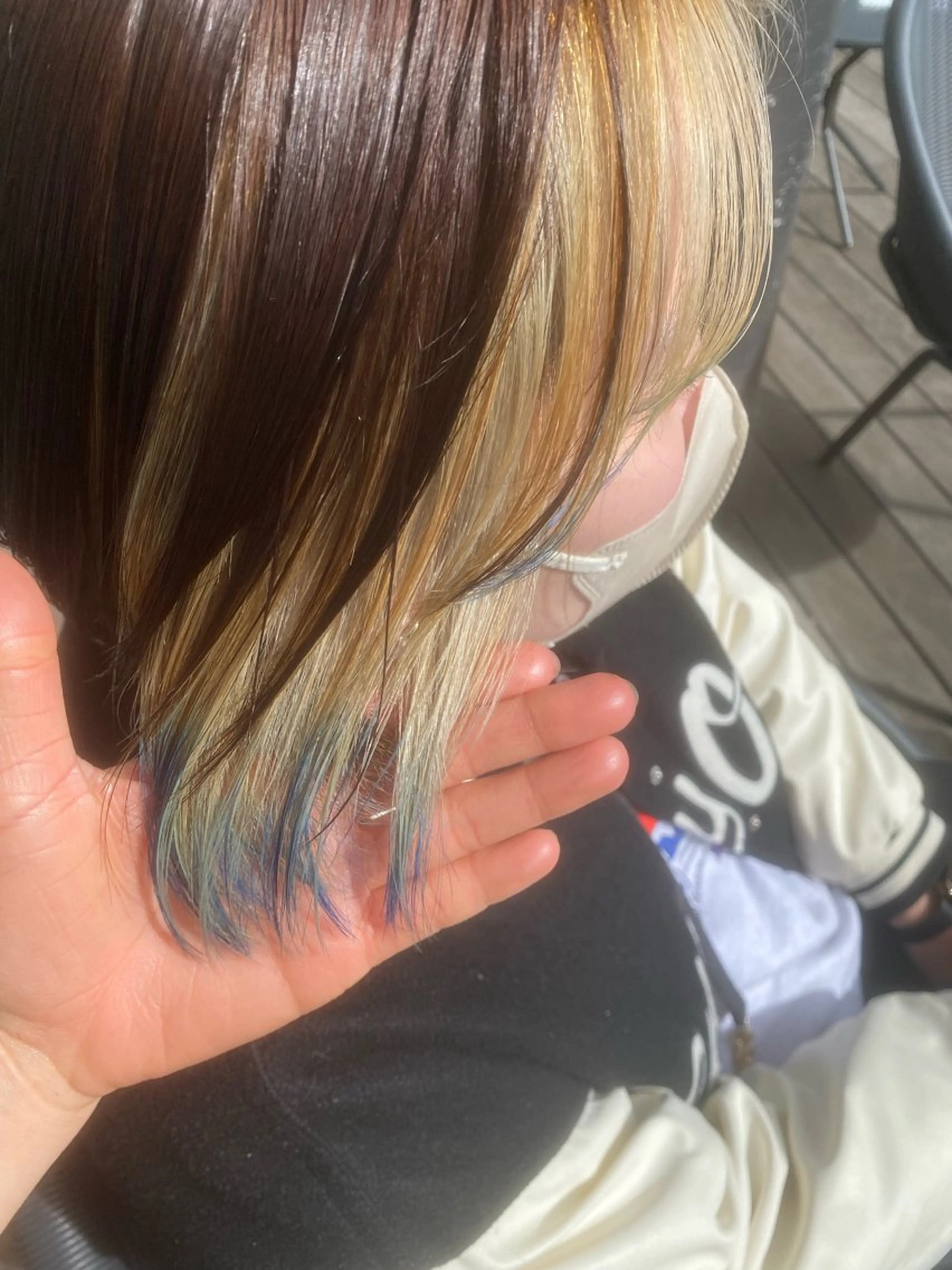 ミディアム 加藤 愛実のヘアスタイル