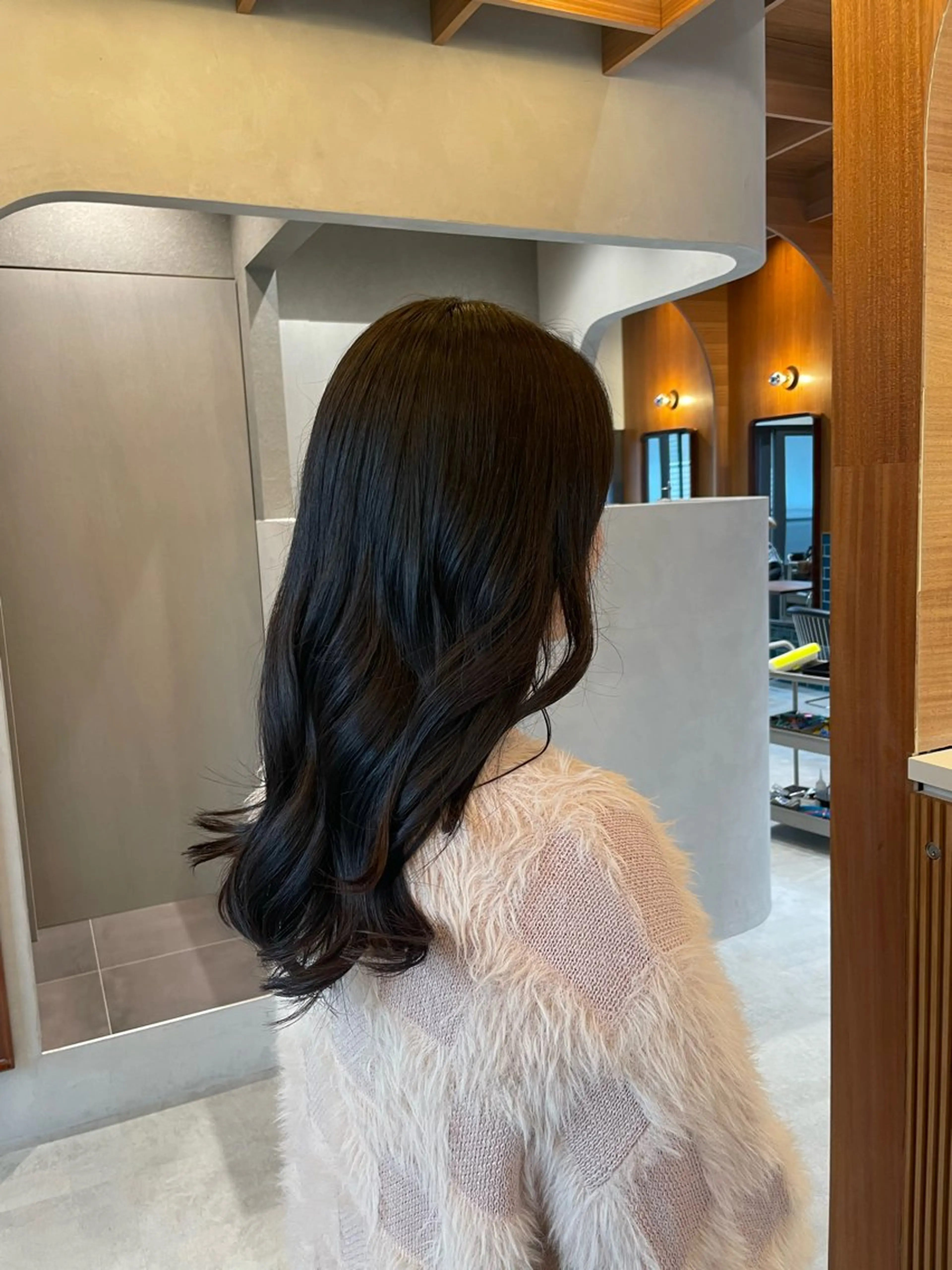 ロング カラー 韓国風ヘア レイヤーカット トリートメント ヘアカラー トリートメント ボブ/縮毛矯正/レイ ヤー♡Natsukiのヘアスタイル