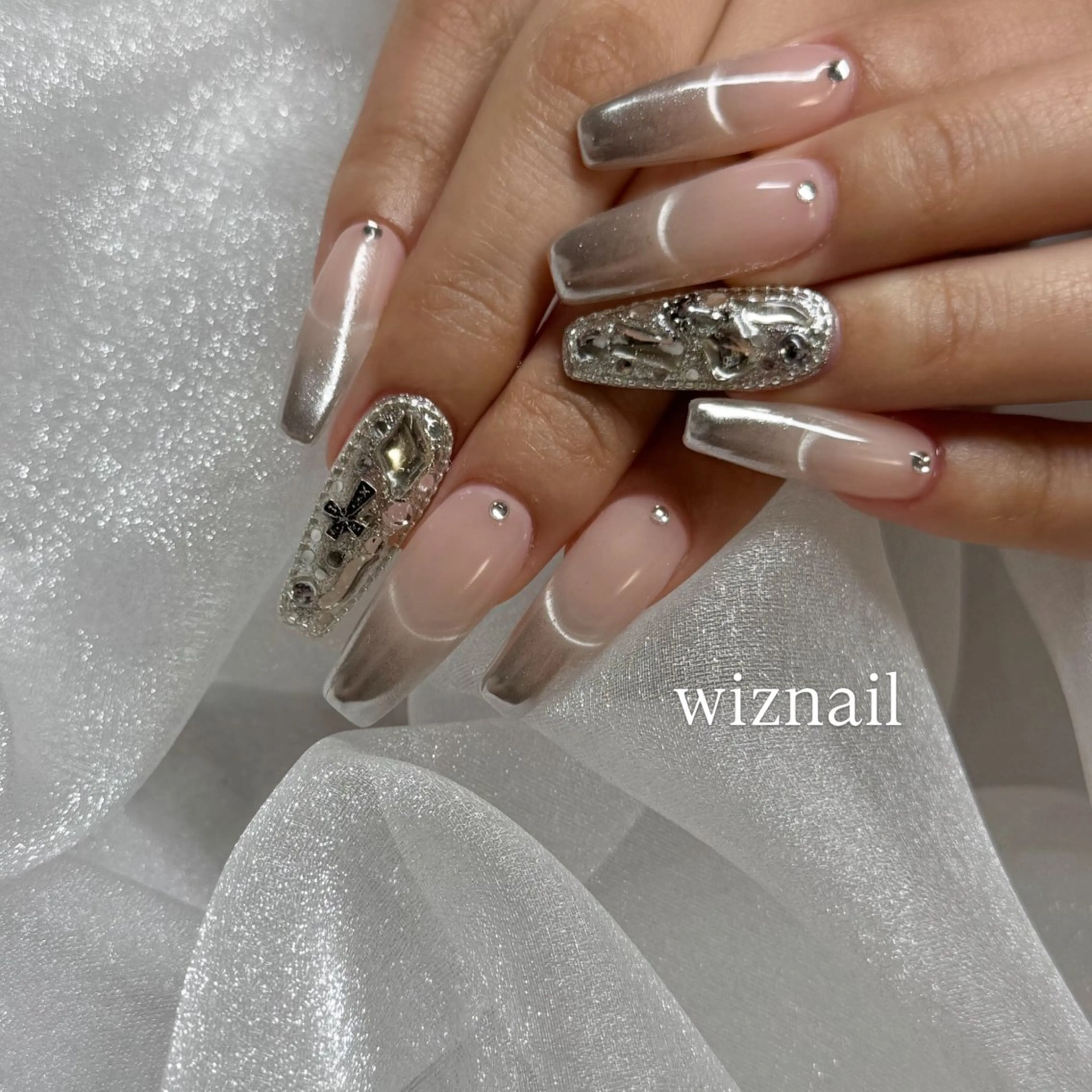 スカルプ/長さだし 持ち込みデザインの写真