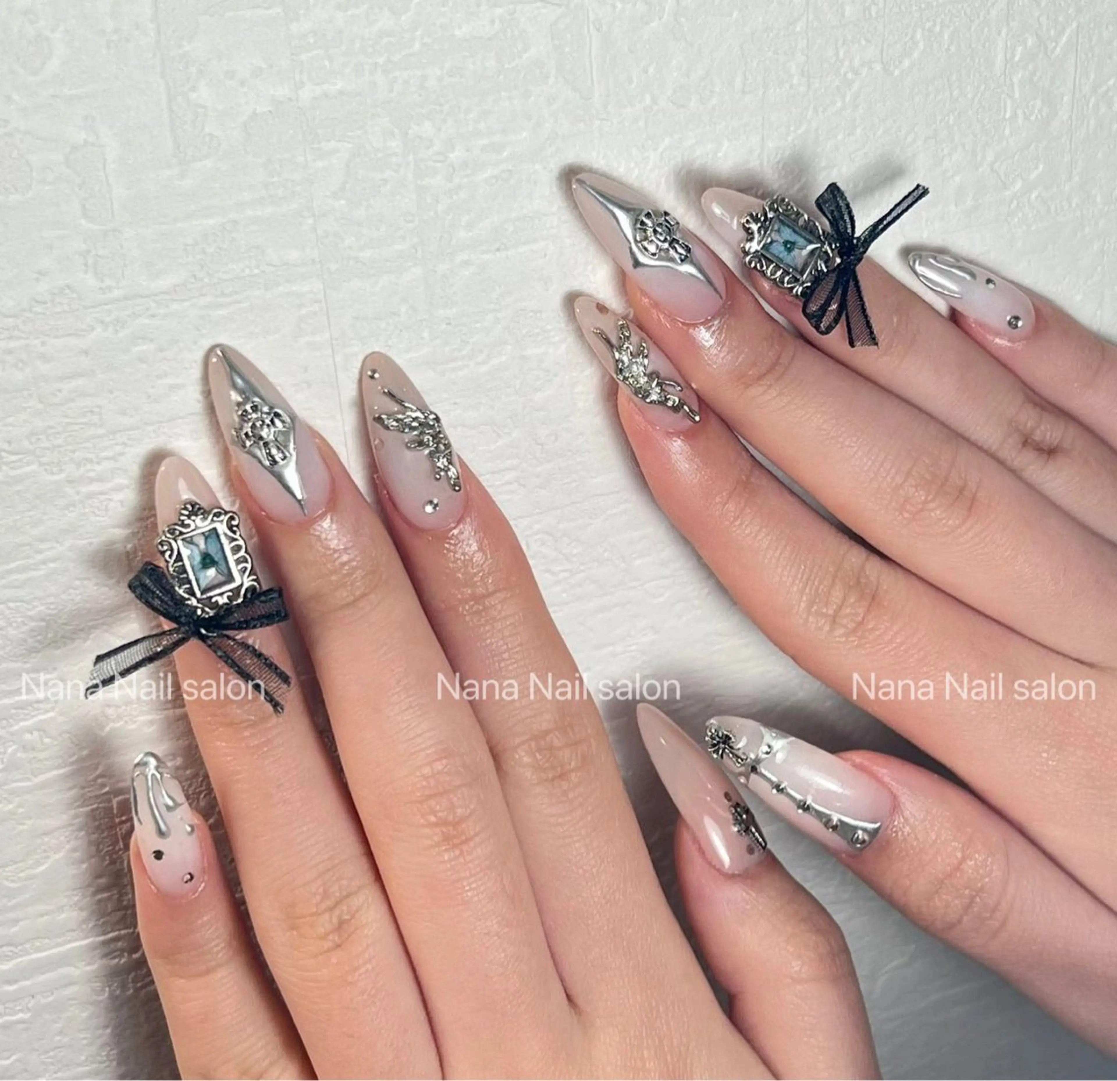 ネイル 持ち込み スカルプネイル Unicorn Nail原宿表参道のネイルデザイン