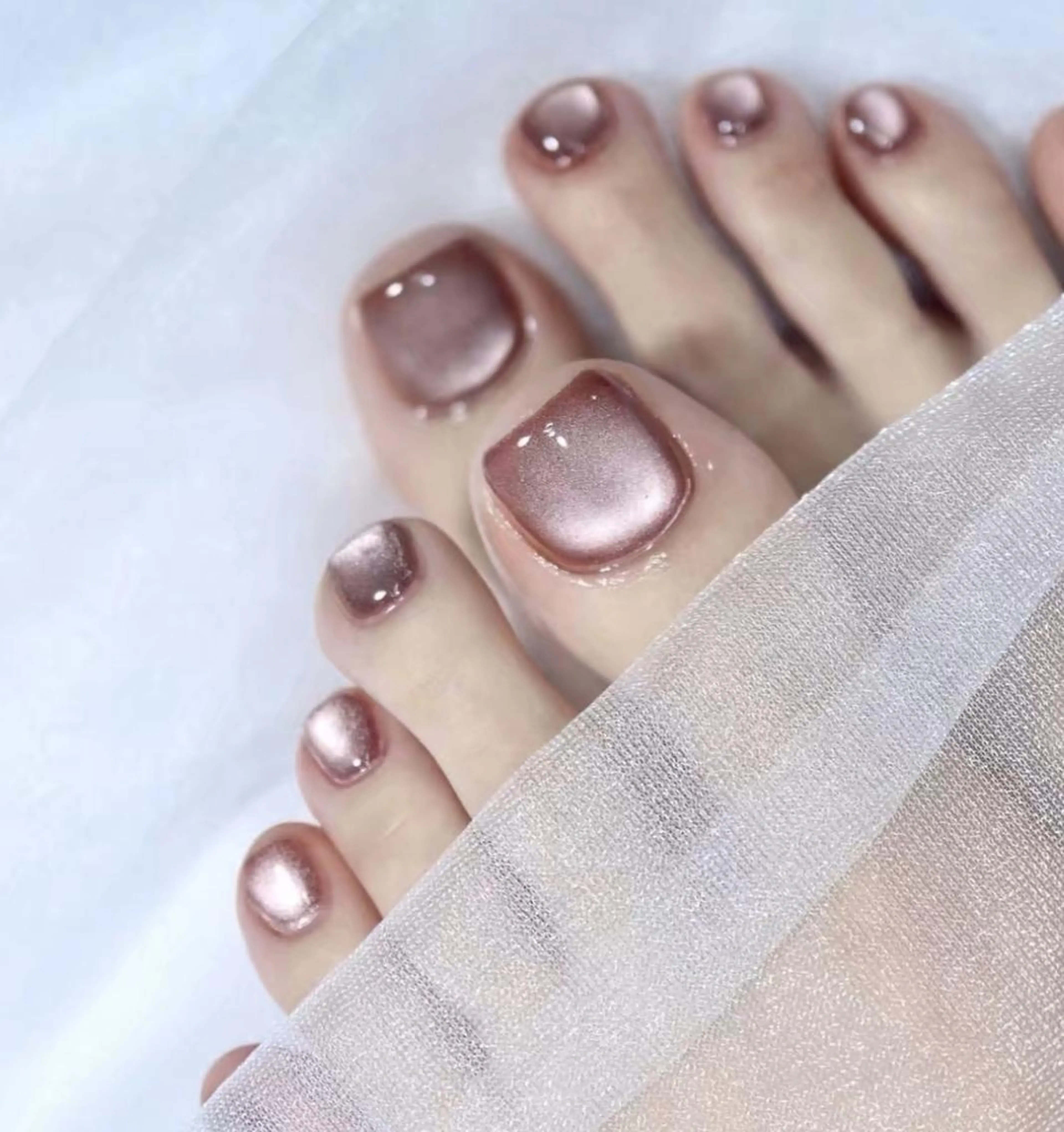 『2級持ちネイリスト』 🦶フット🦶マグネット・フラッシュ¥5300➕オフ660の写真