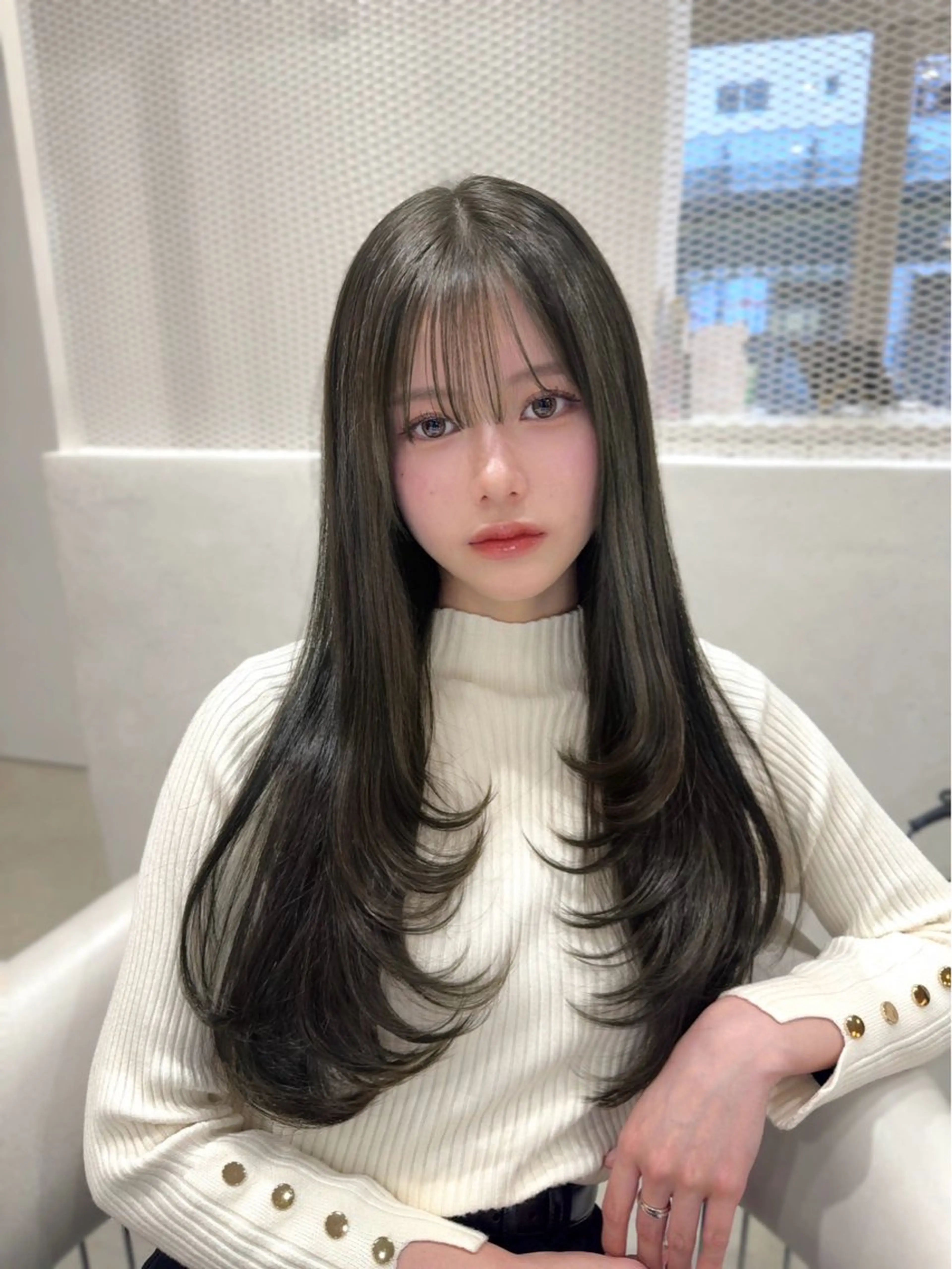 レイヤーカットの写真