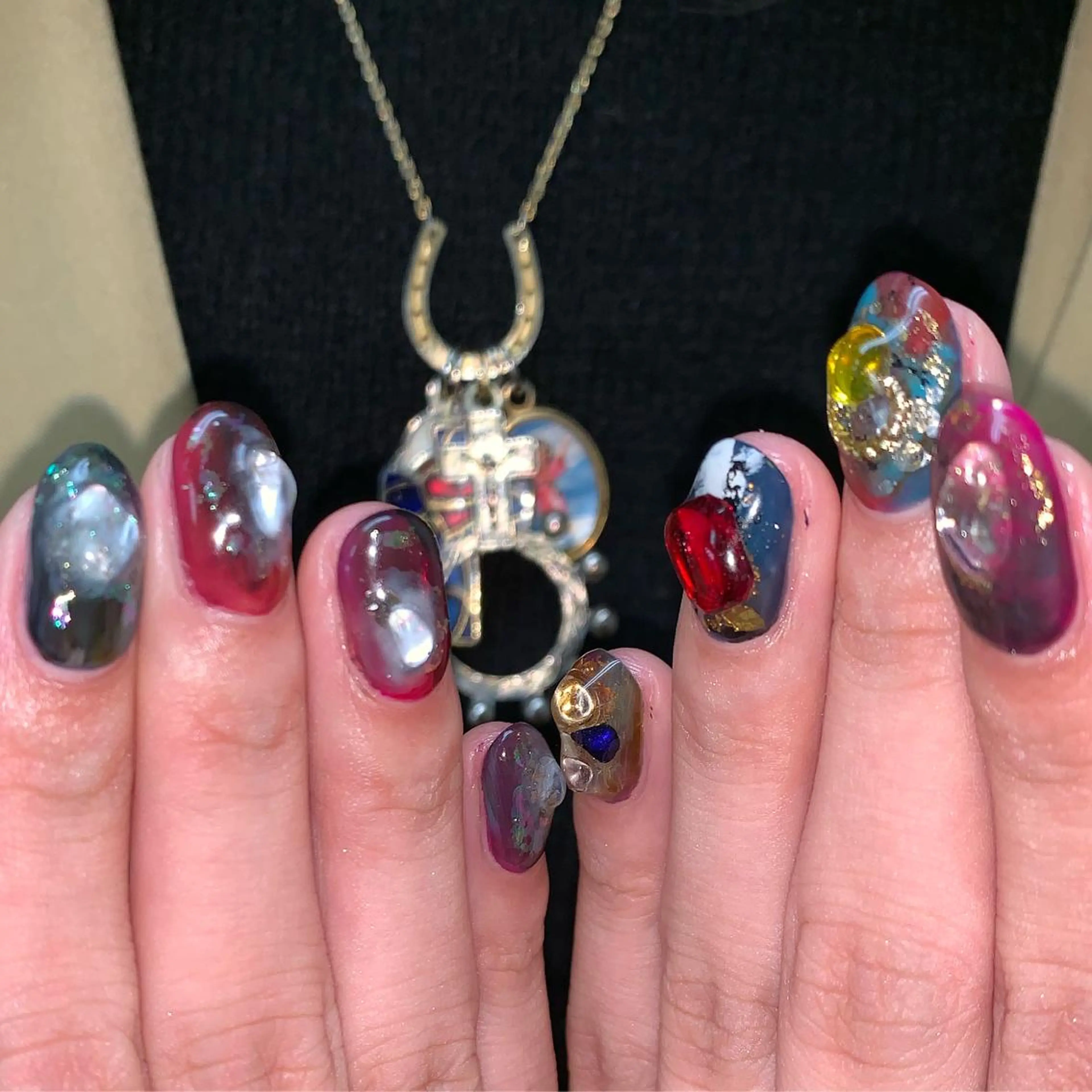 ネイル ハンドネイル go today sharesalon所属・M misakiのネイルデザイン