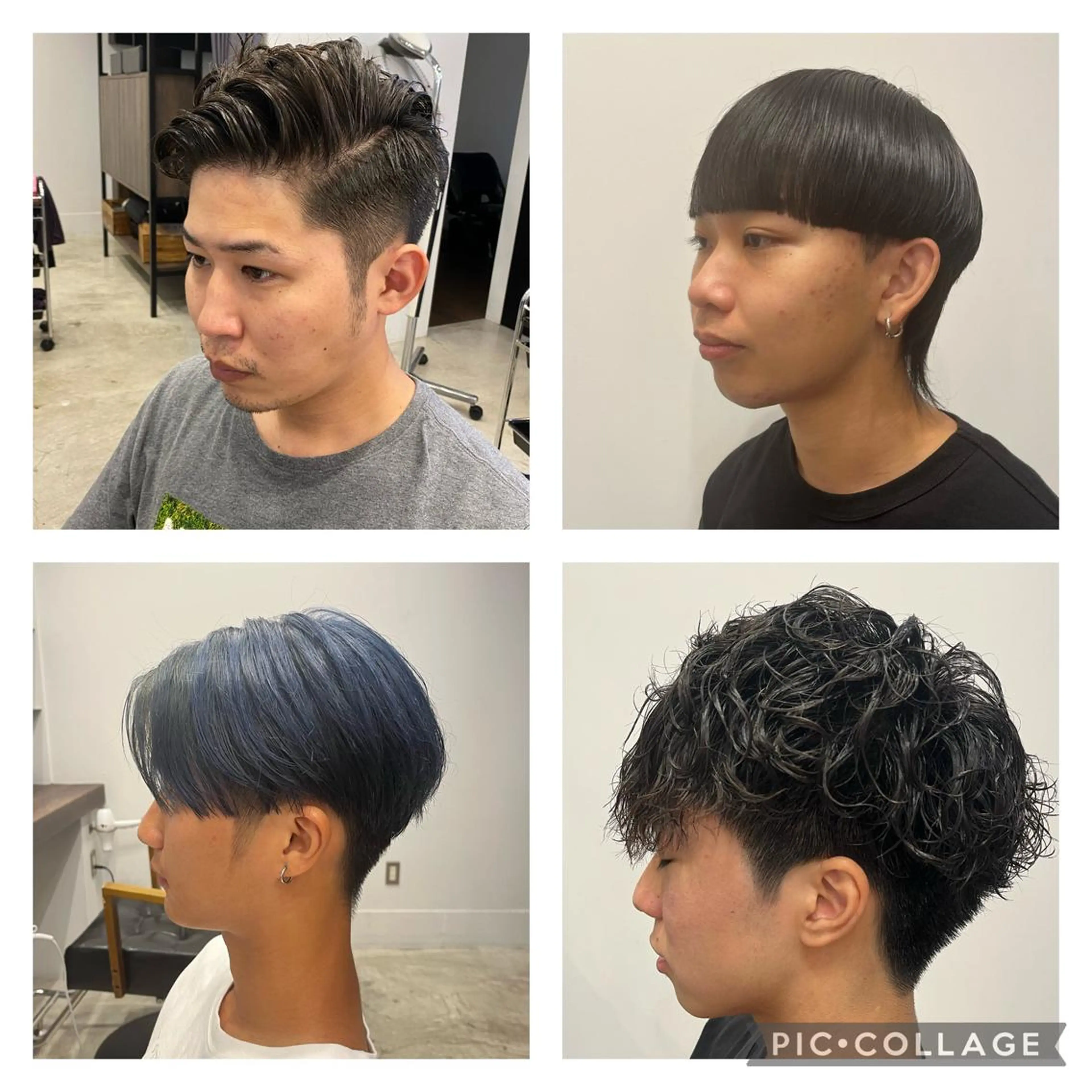 ショート パーマ メンズ 香取 康平のヘアスタイル
