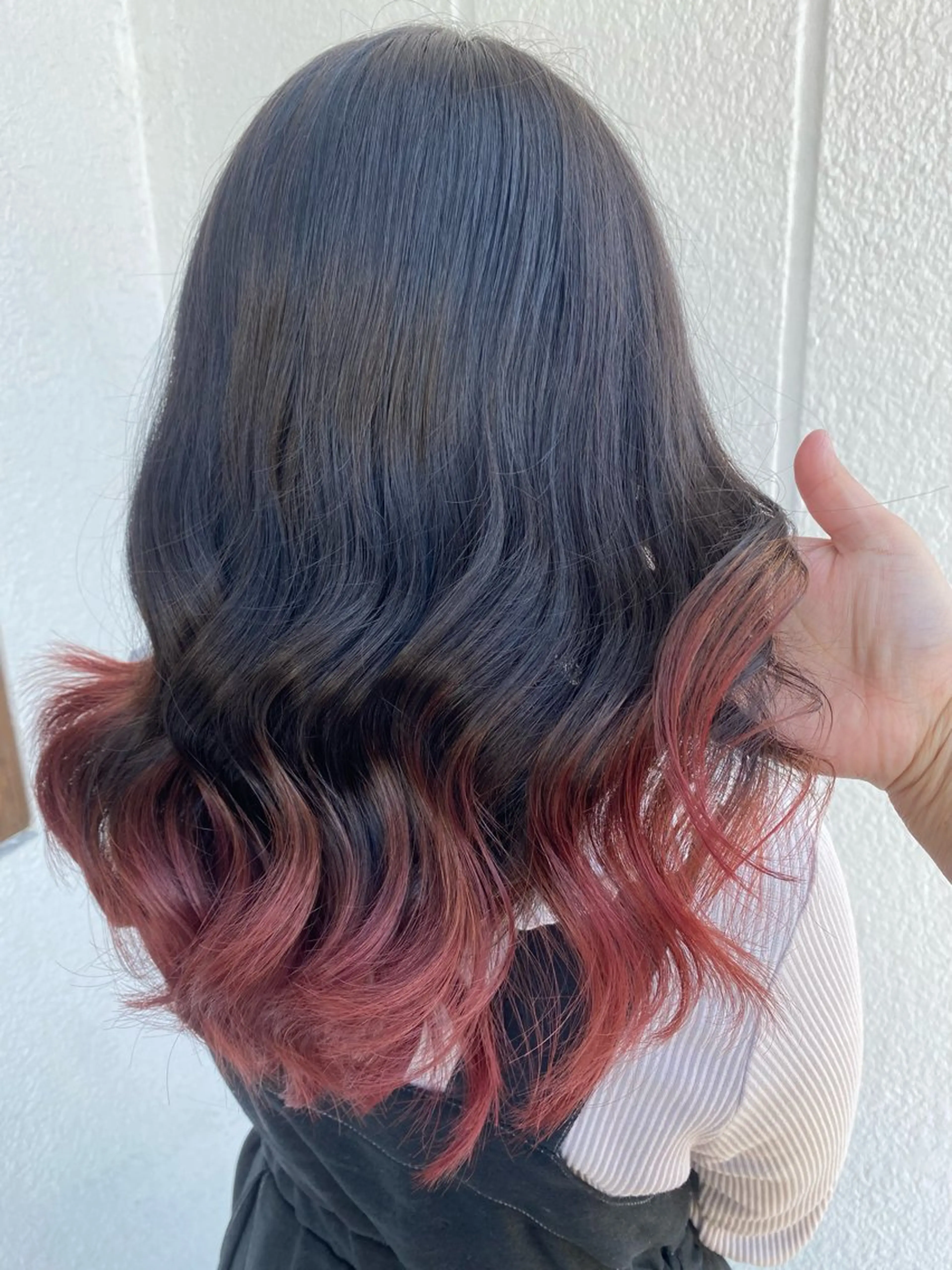 ロング カラー ブリーチ グラデーションカラー ロング N-PLANTS KOTOHAのヘアスタイル