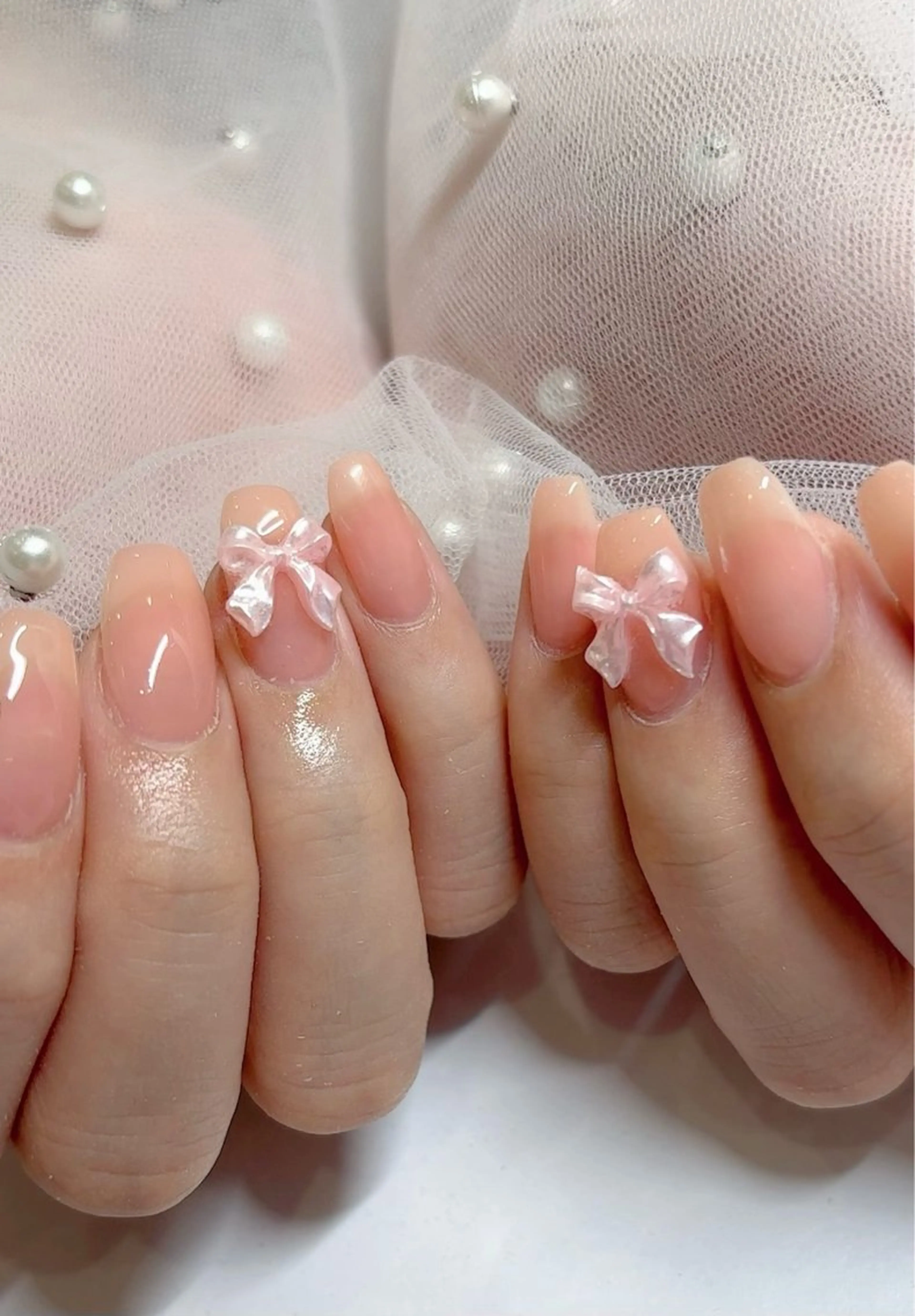 ネイル Zir nail 津田沼店所属・☁️ ゆい 🧸💛のネイルデザイン