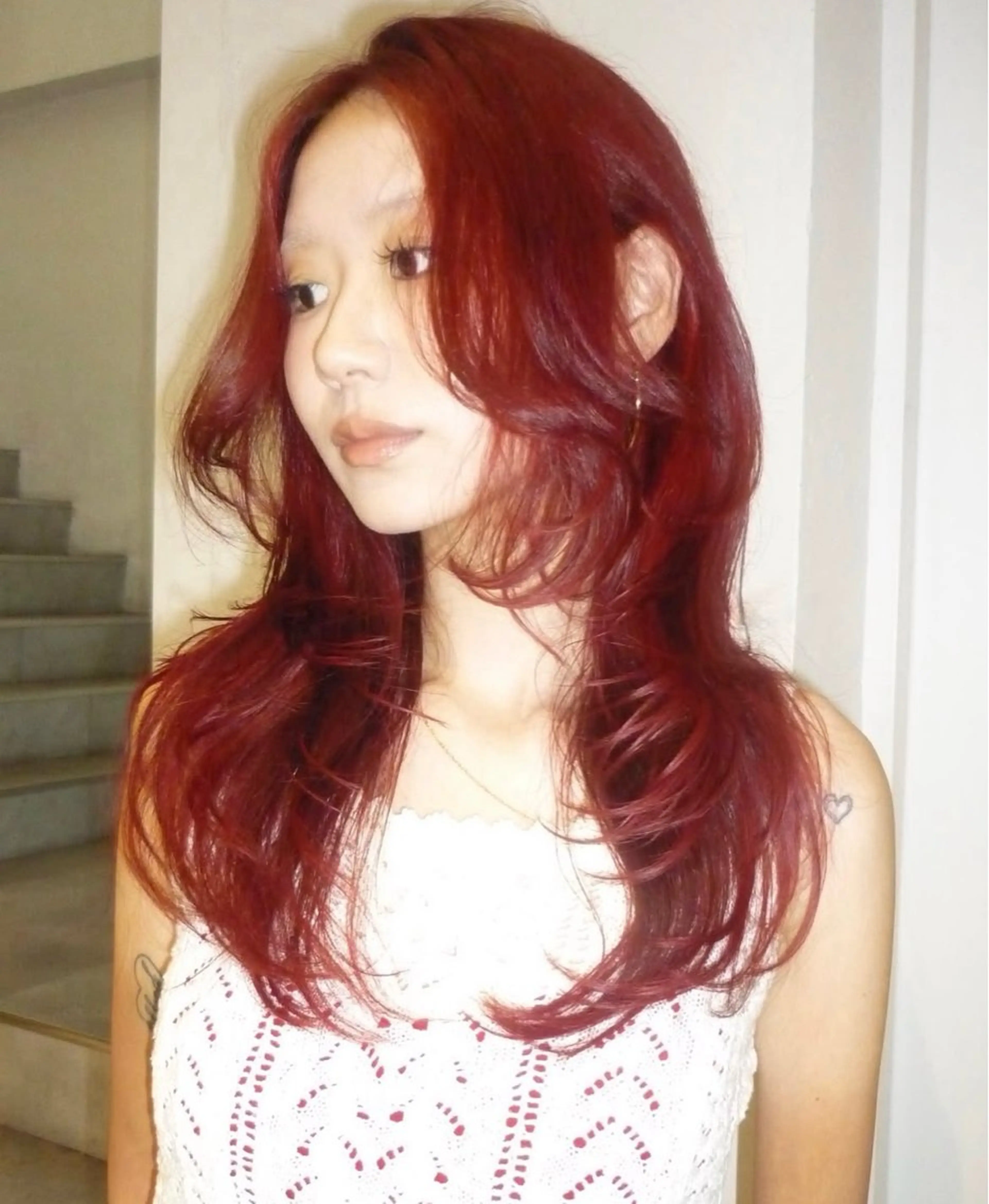 カラー ヘアカラー ハッシュレイヤー/ ハイトーン/senaのヘアスタイル