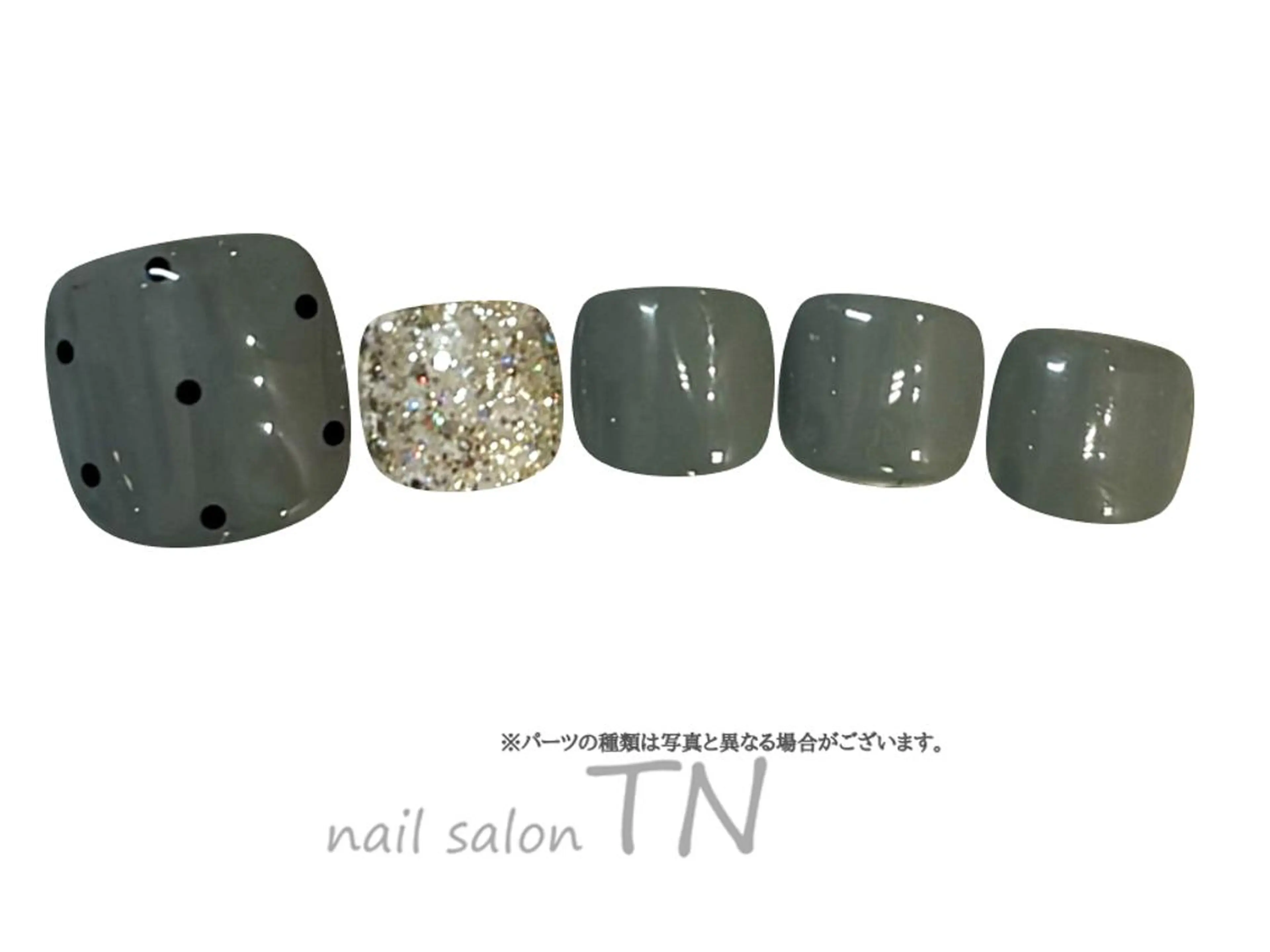 ネイル フットネイル 中島 実穂のネイルデザイン