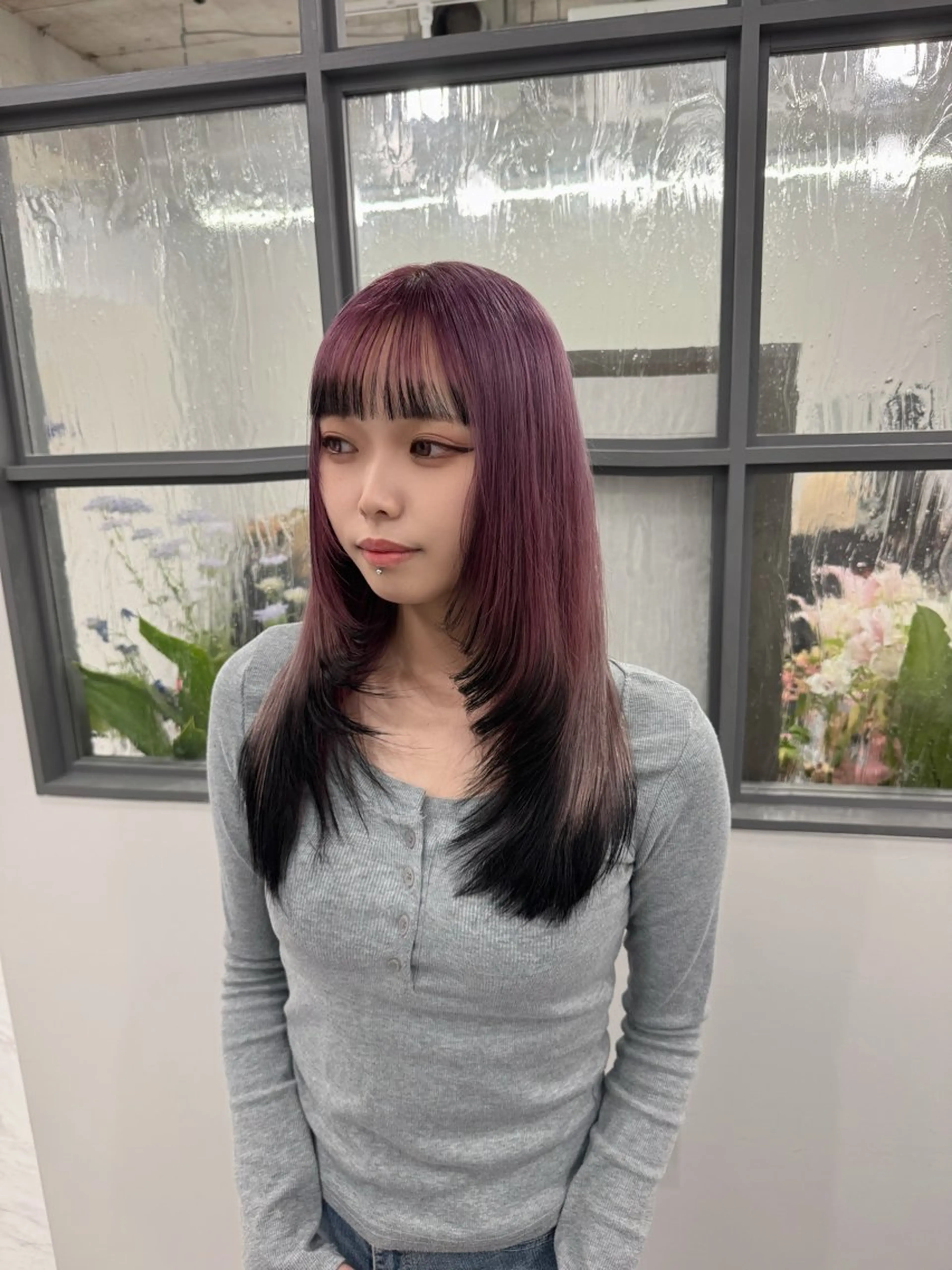 ロング レイヤー・ブリーチ kiyotoshiのヘアスタイル