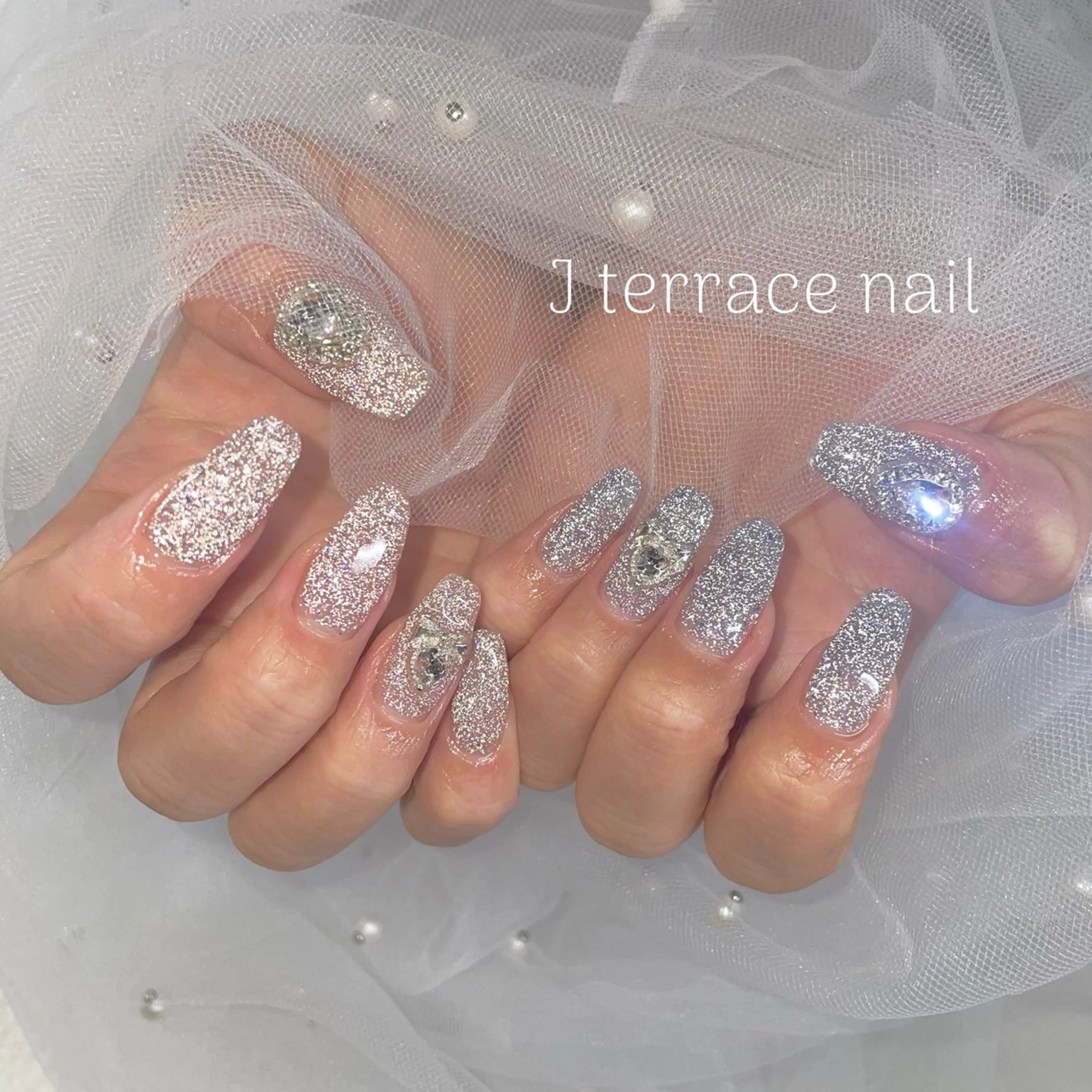 ネイル フラッシュネイル ジェルネイル J terrace Nailのネイルデザイン