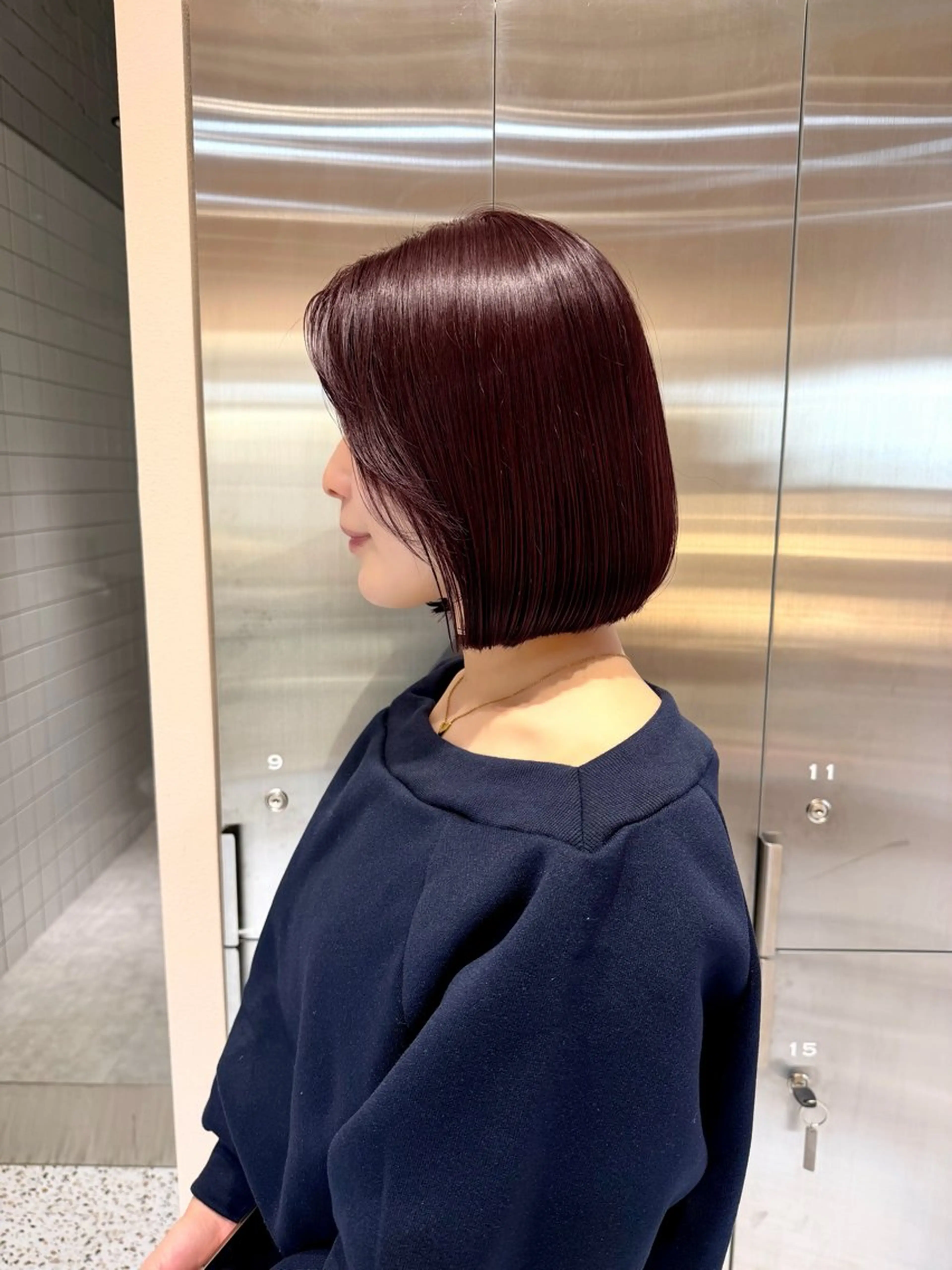 ショート ボブ カット ヘアカラー トリートメント 新宿/韓国ヘア/ 韓国ボブ/Mayuのヘアスタイル