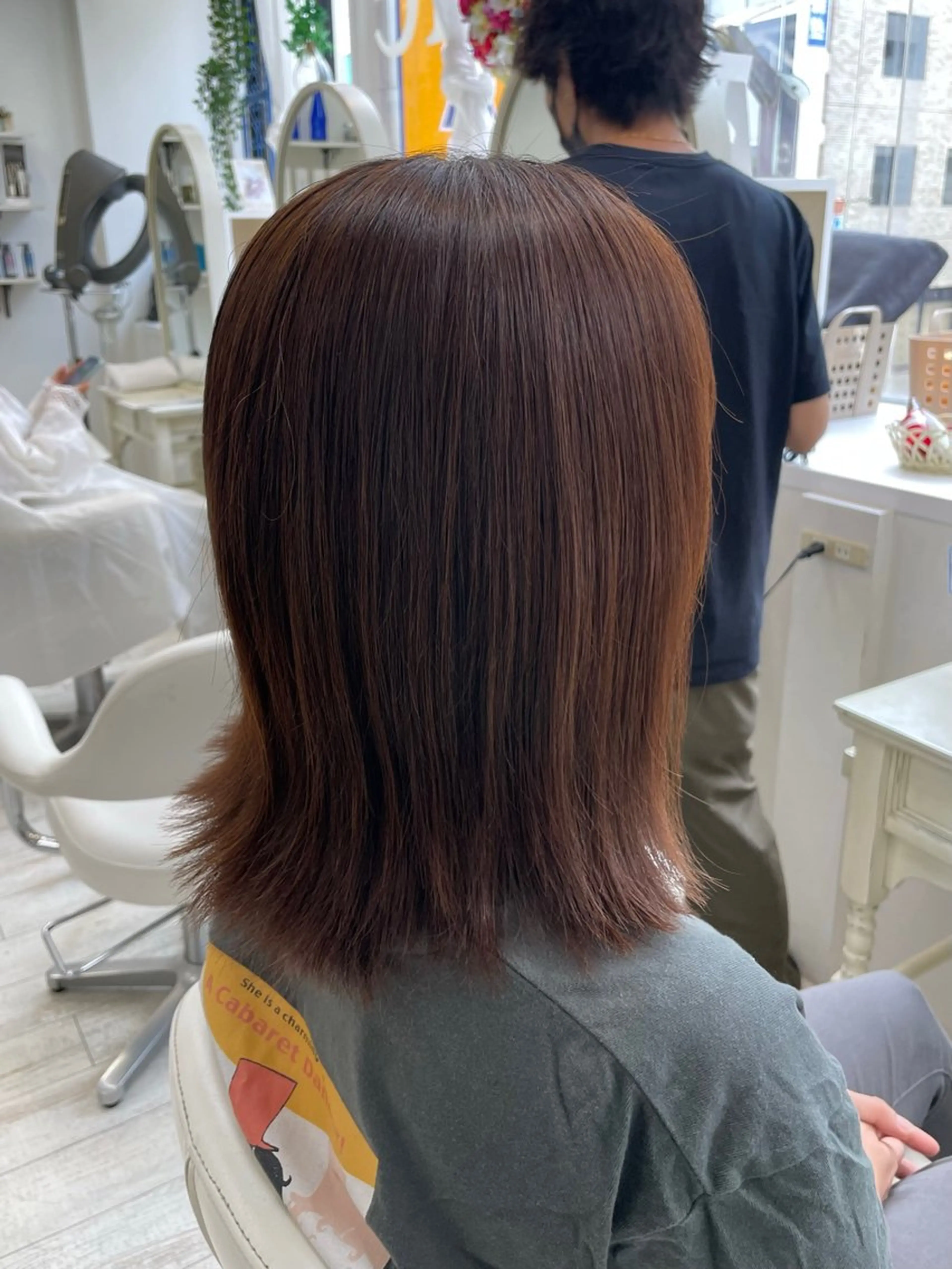 ミディアム 新籾 尚哉のヘアスタイル