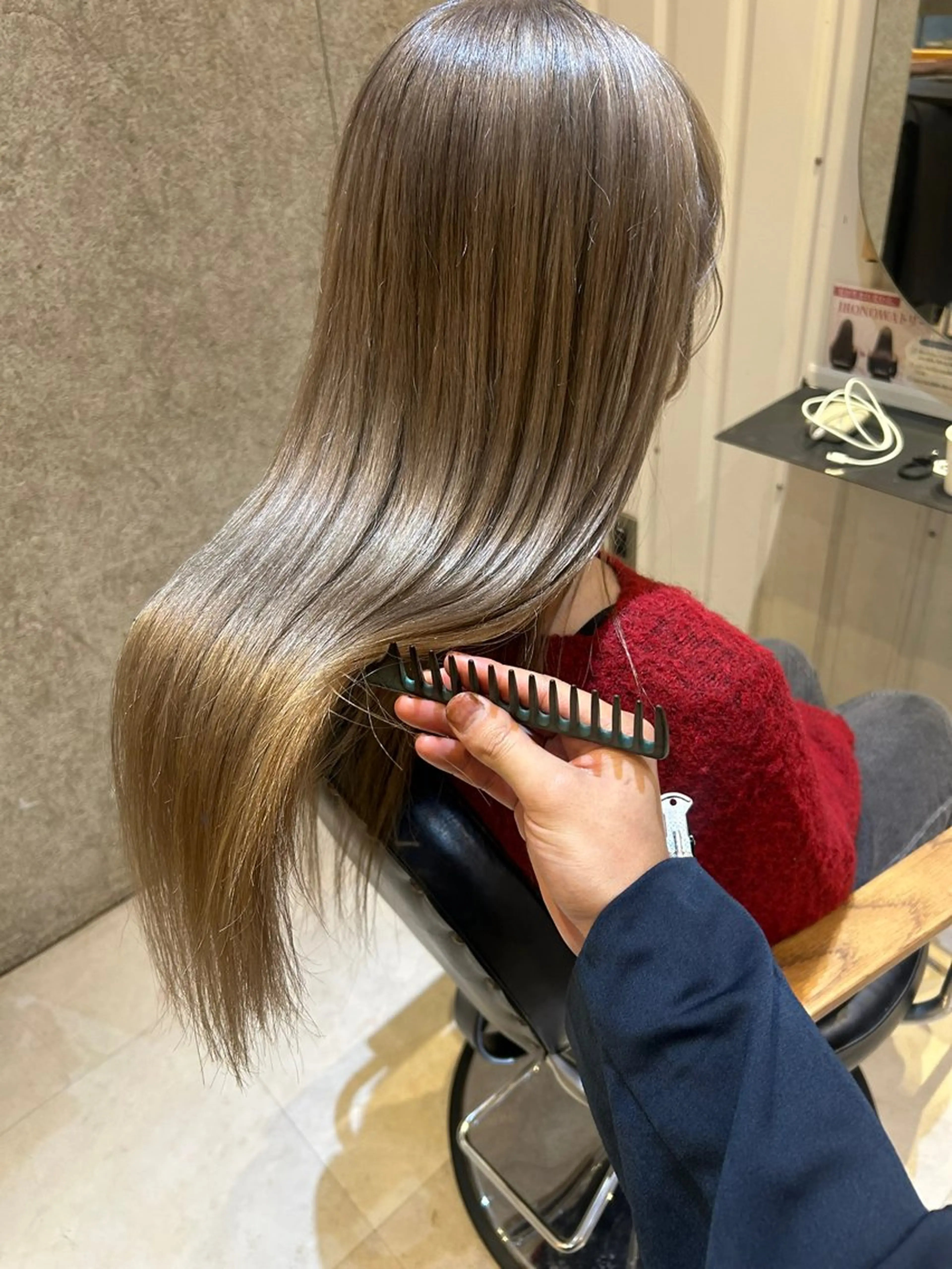 ロング カラー ハイトーンカラー La fith hair fun 池袋店所属・🤎透明感カラー🍯 池袋東口/HIROのヘアスタイル