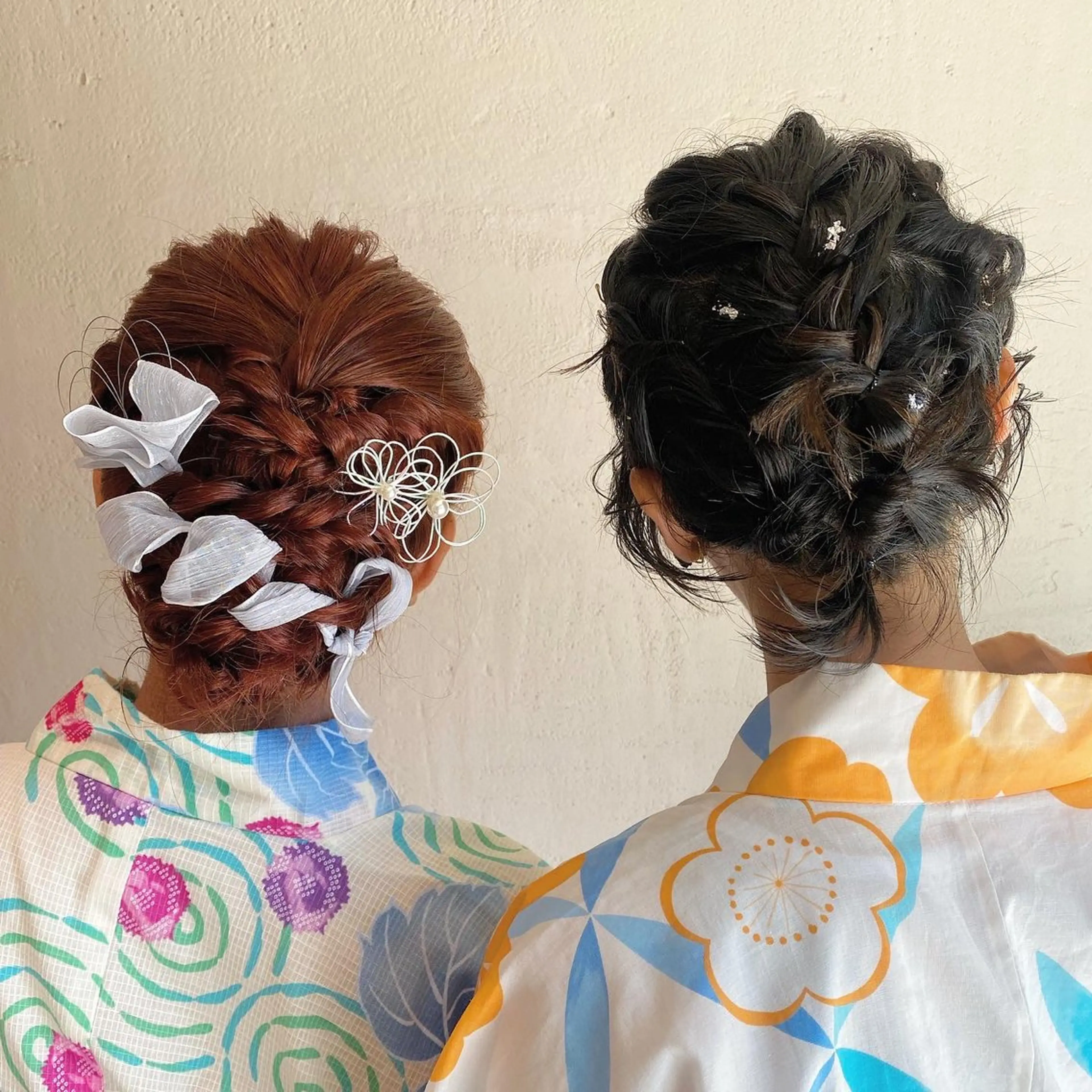 ショート ヘアアレンジ 浴衣 Marina/表参道 /ヘアセット/暖色のヘアスタイル