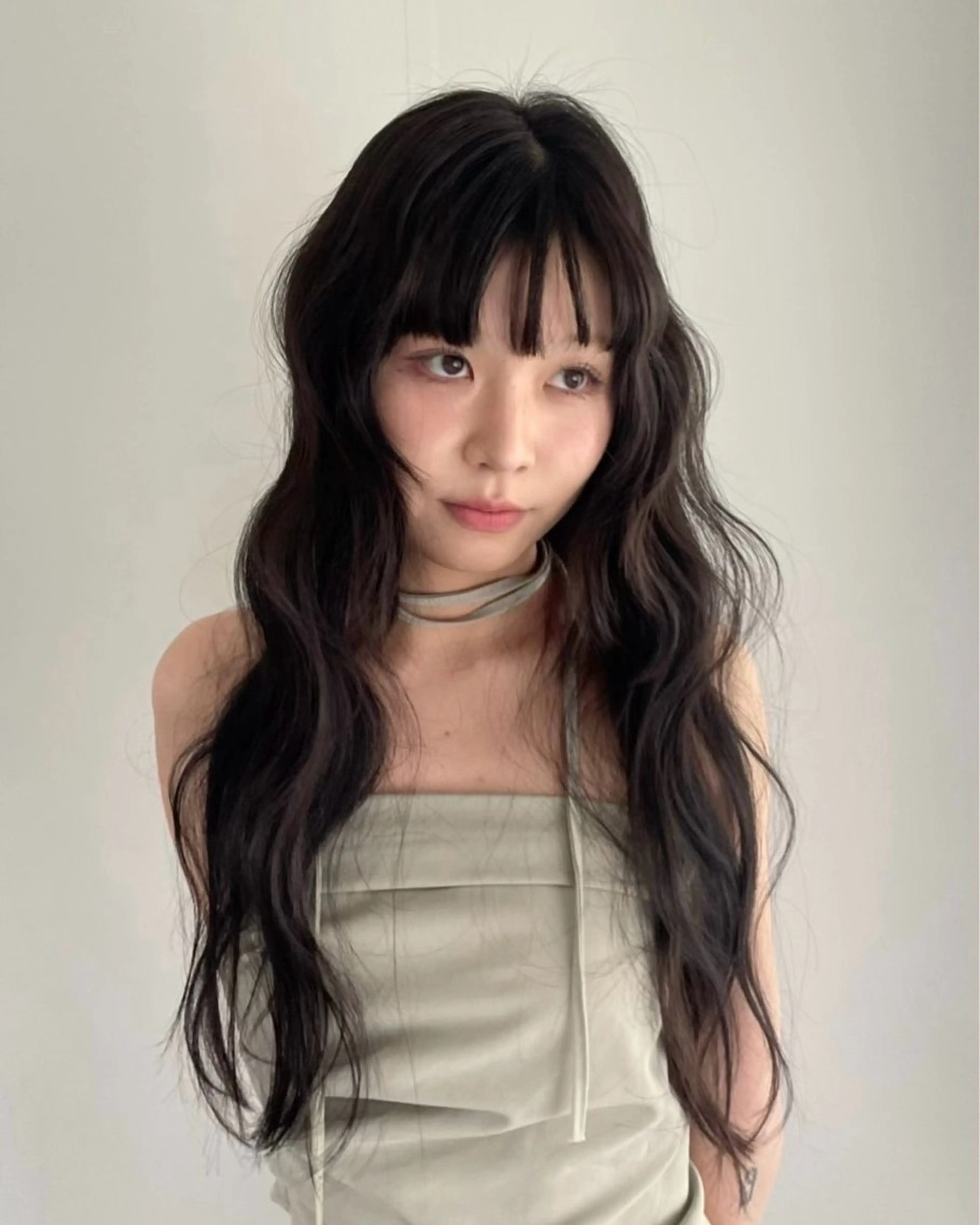 ロング ヘアアレンジ 韓国風ヘア CIECA. suzukaのヘアスタイル