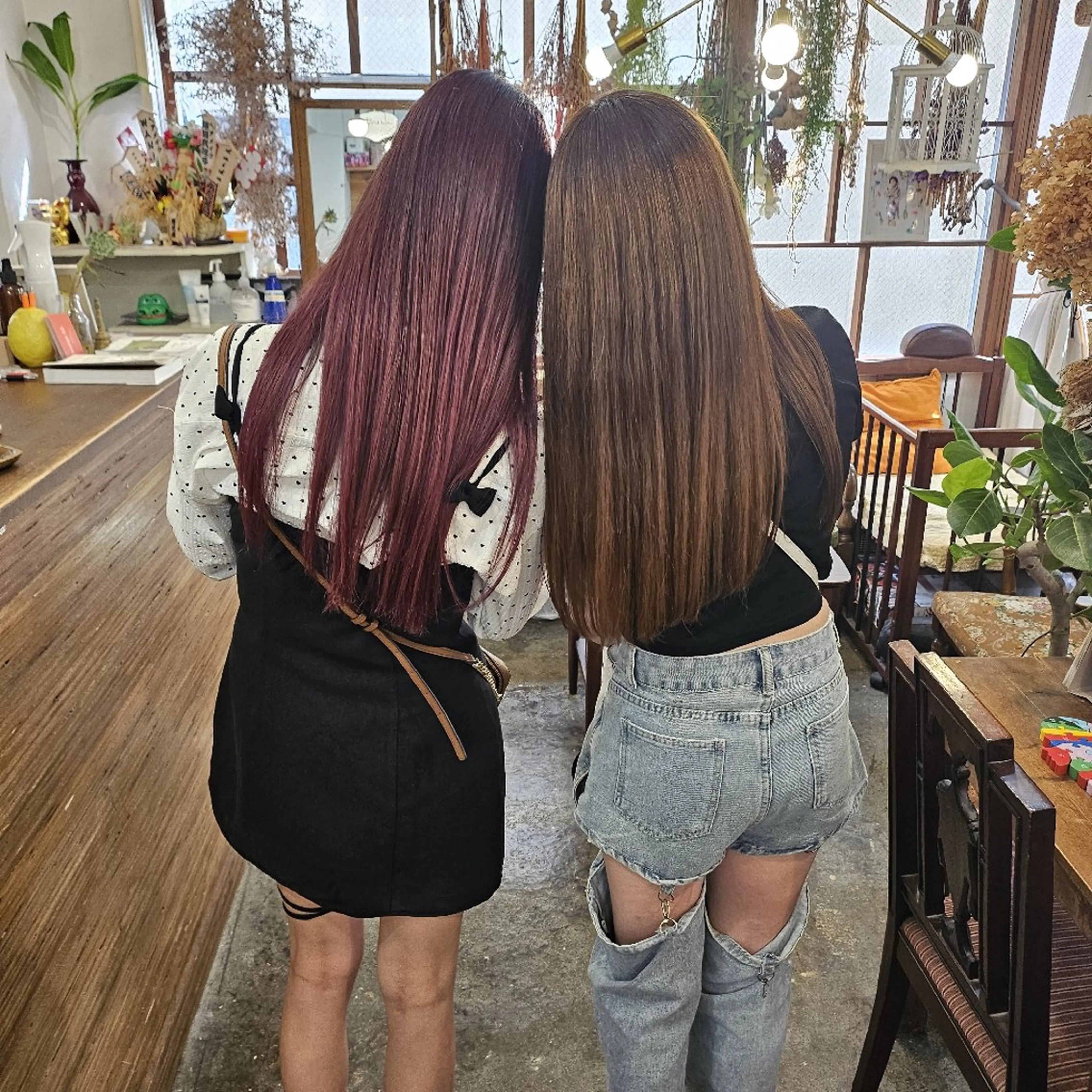 ロング あべかりん/原宿 /マツパ/ハイトーンのヘアスタイル