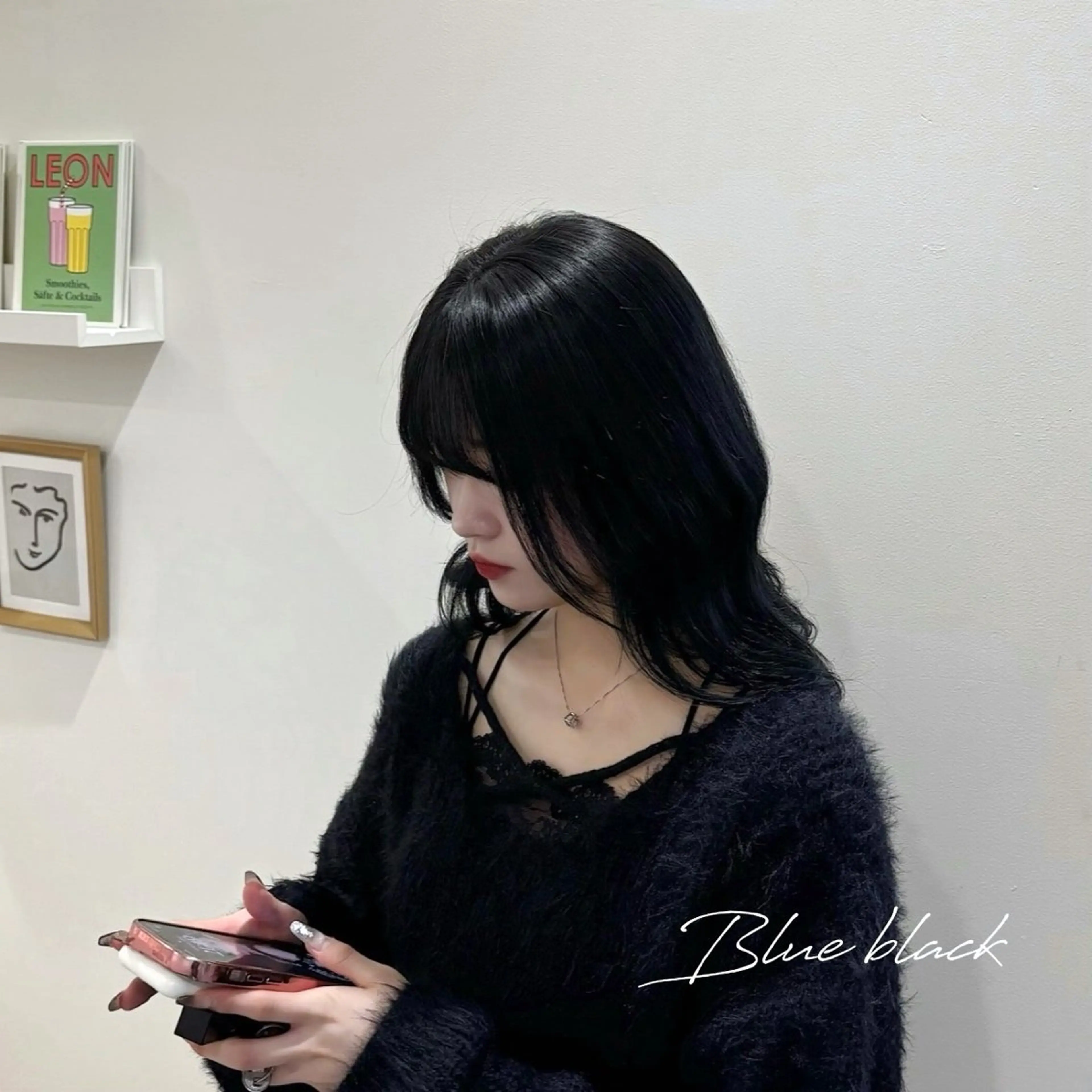 セミロング カラー CARE神戸所属・家村 瑠依のヘアスタイル