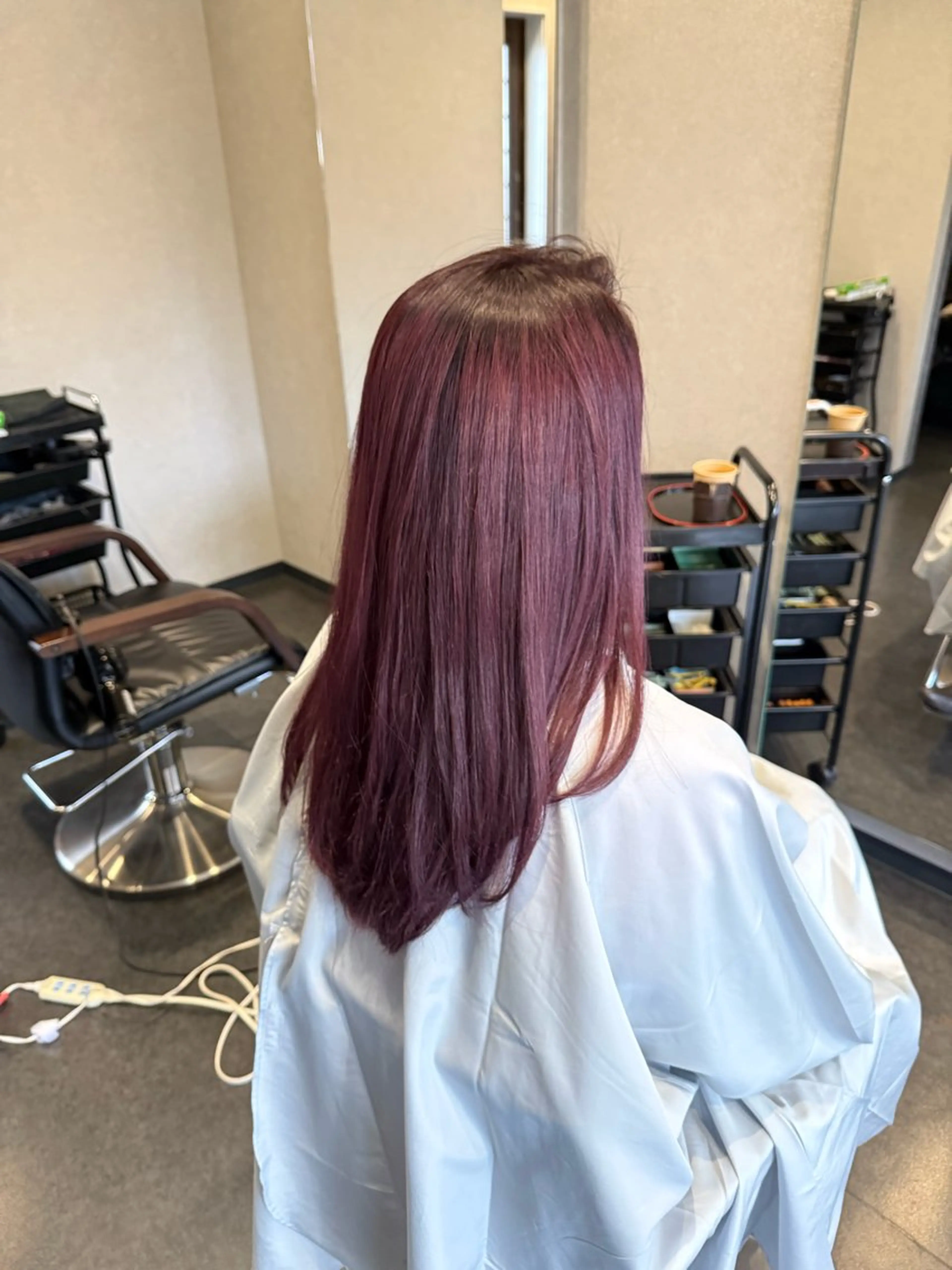 ロング カット ヘアカラー 髪質改善⚡️カラー 🍀武久 誠🍀のヘアスタイル