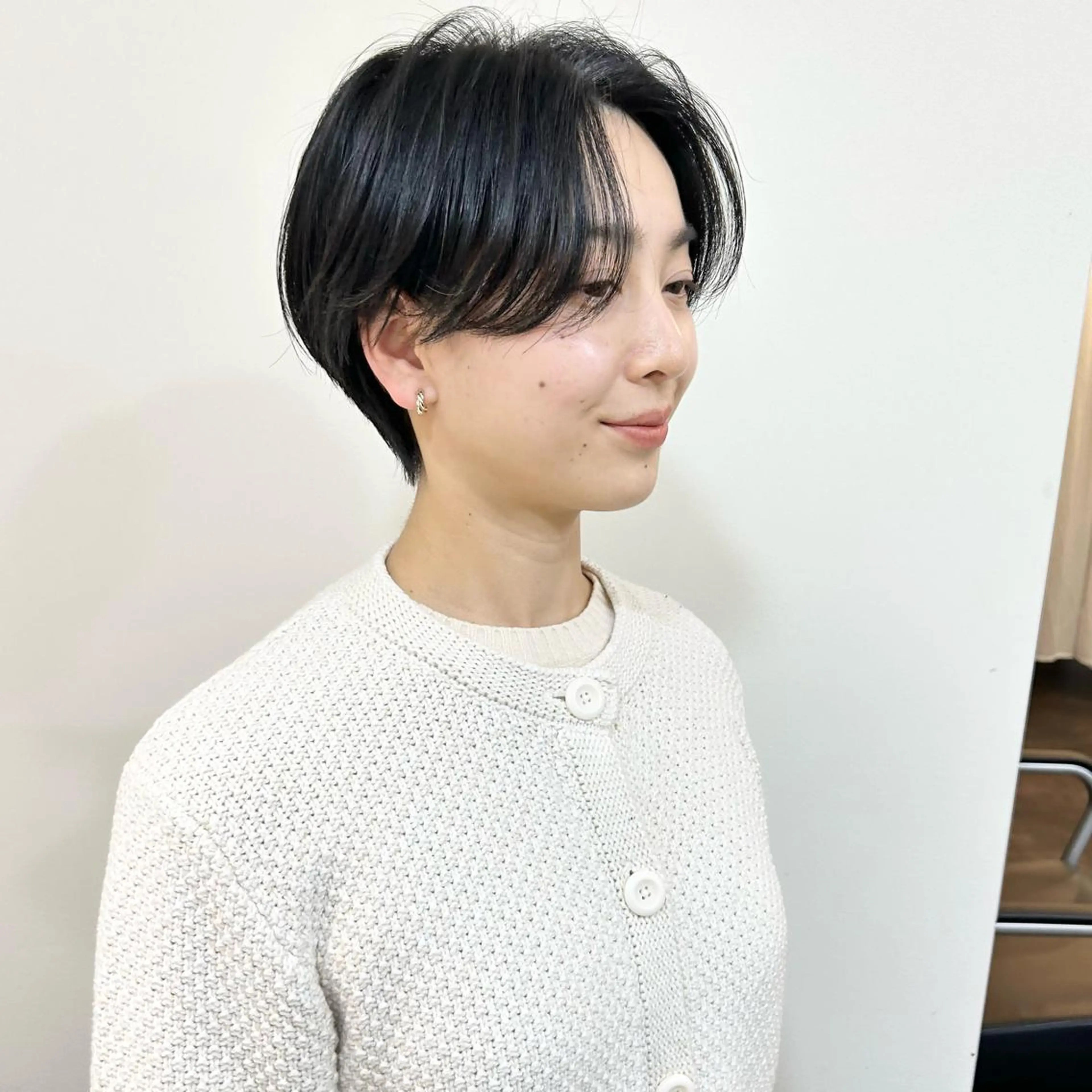 ショート カラー ブリーチ ケアブリーチ ダブルカラー ハイライトカラー イルミナカラー lab.by ioe中崎店所属・中北篤志 ショートボブのヘアスタイル