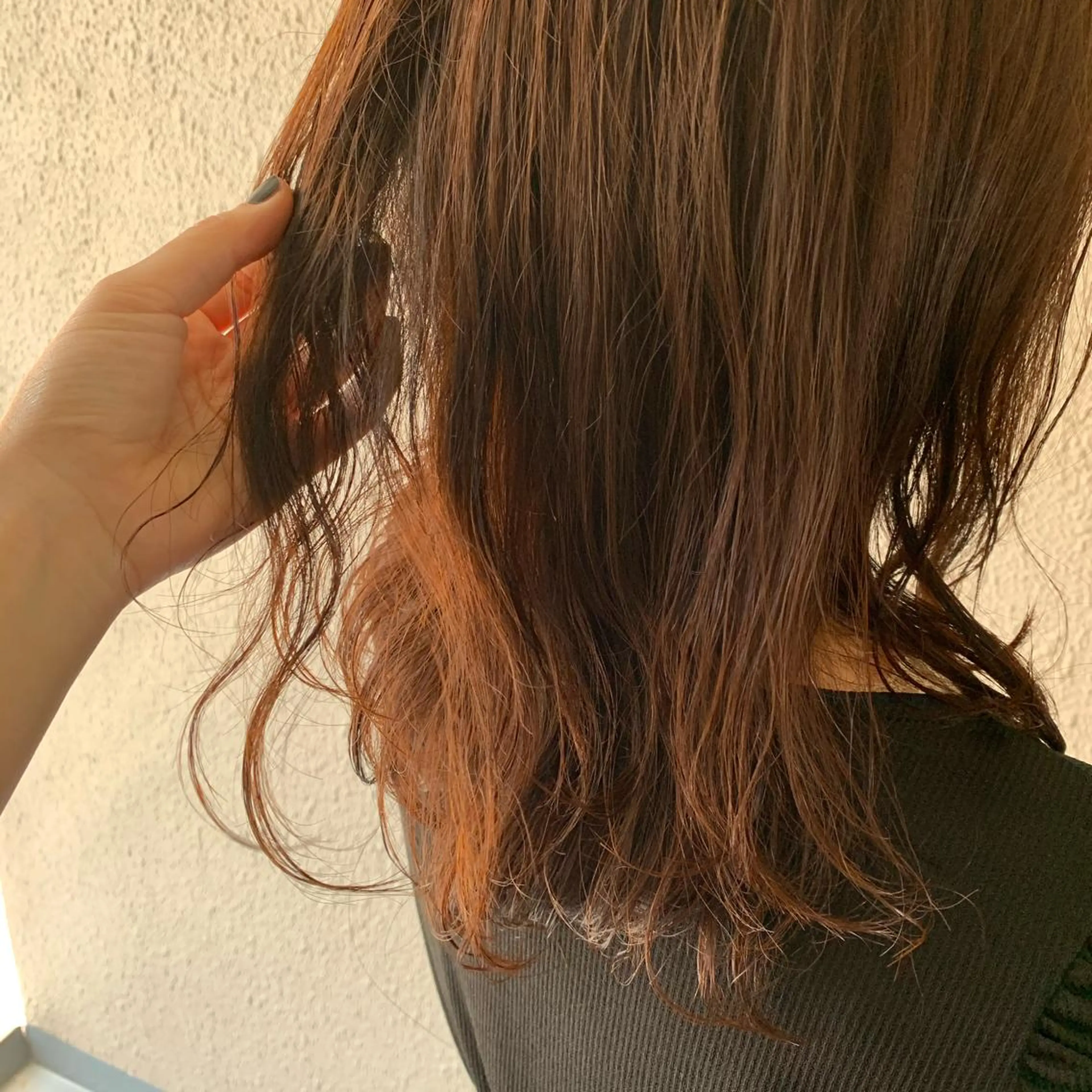 セミロング レイヤーカット カット chouette/ 根本優希のヘアスタイル