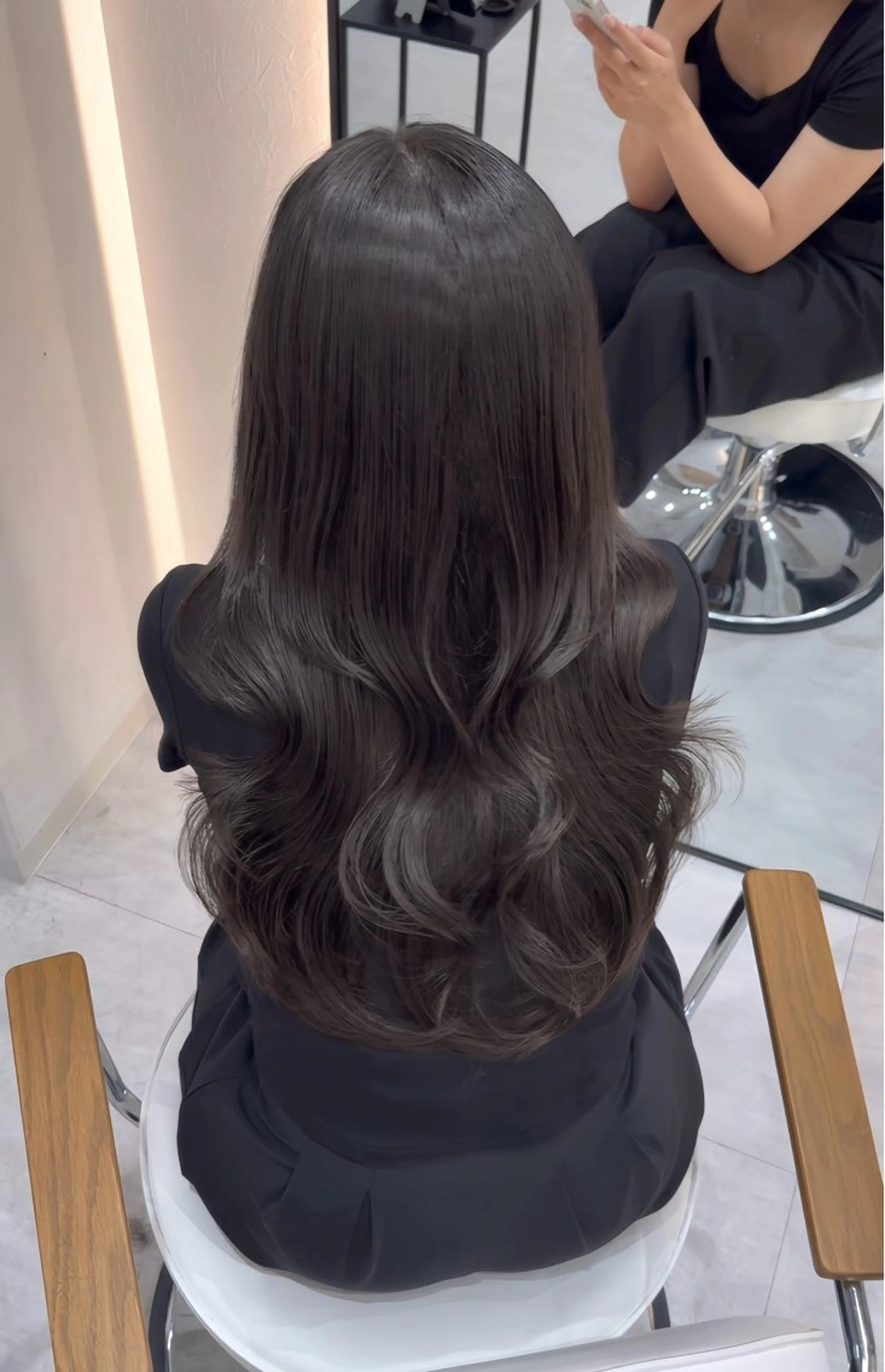 ロング ヘアカラー 韓国ヘア🩶侑矢 艶髪透明感/福岡のヘアスタイル