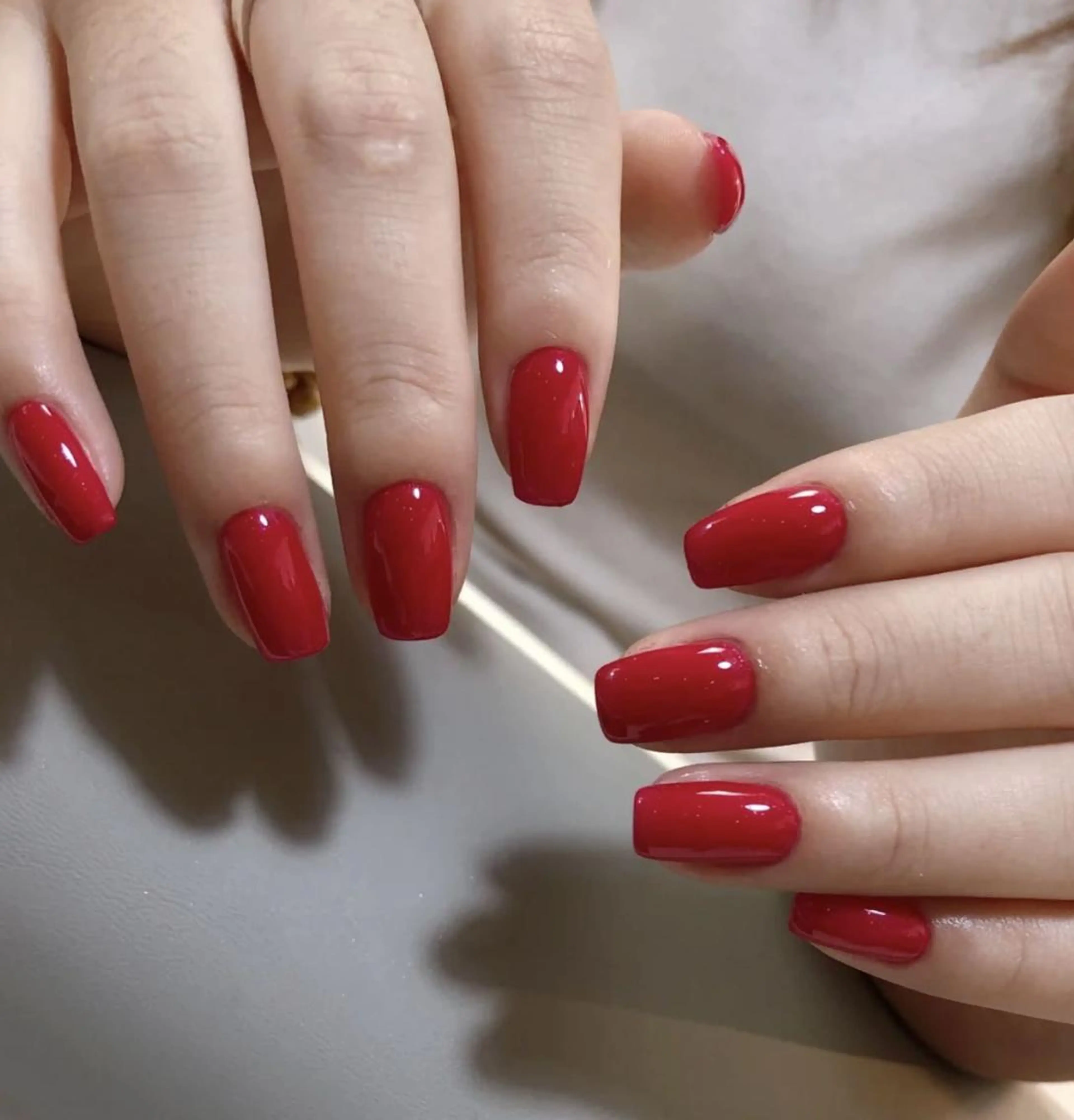 ネイル ラメ(グリッター) ラメグラデーション ワンカラーネイル Queens みなみのネイルデザイン