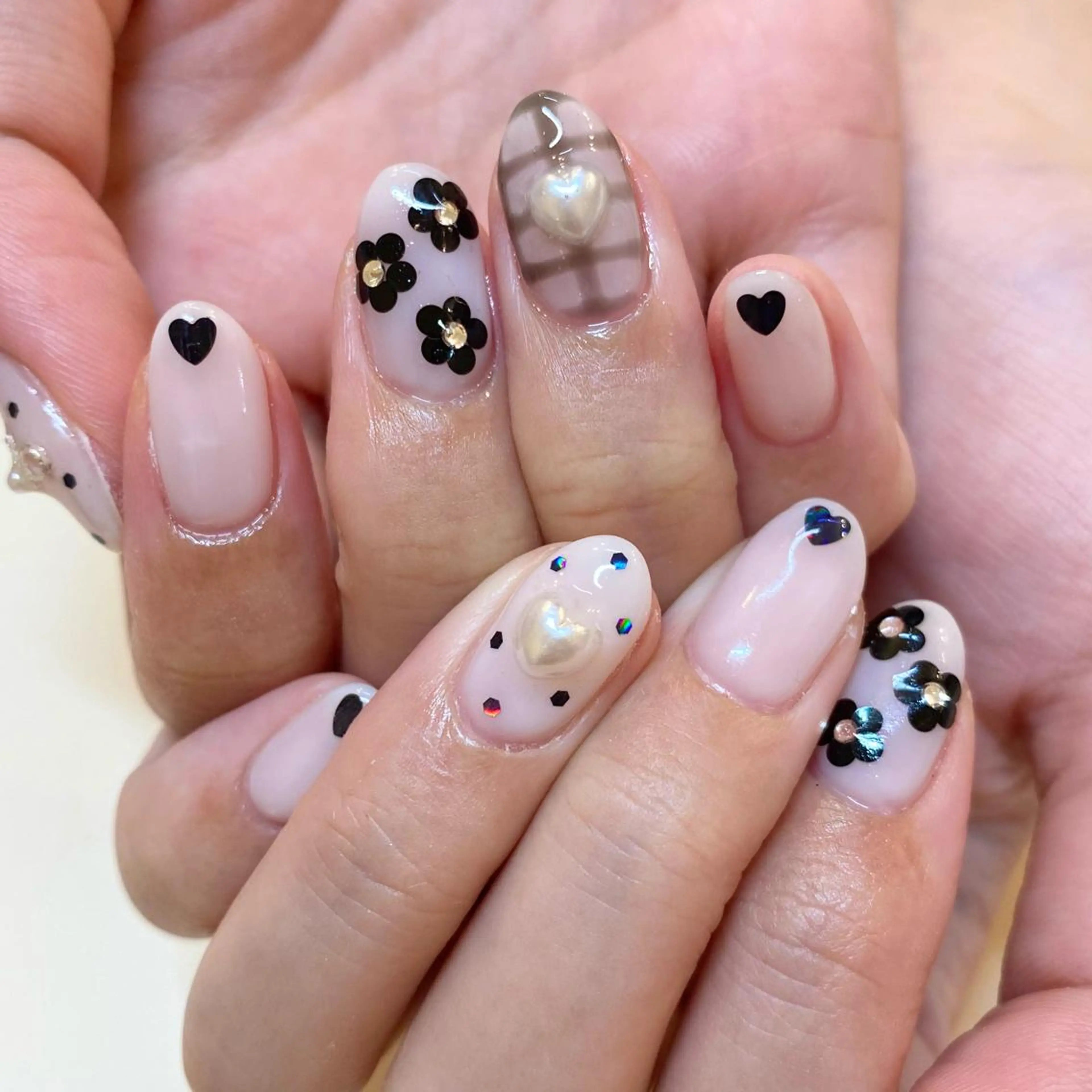 ネイル ハンドネイル 藤原 みゆのネイルデザイン