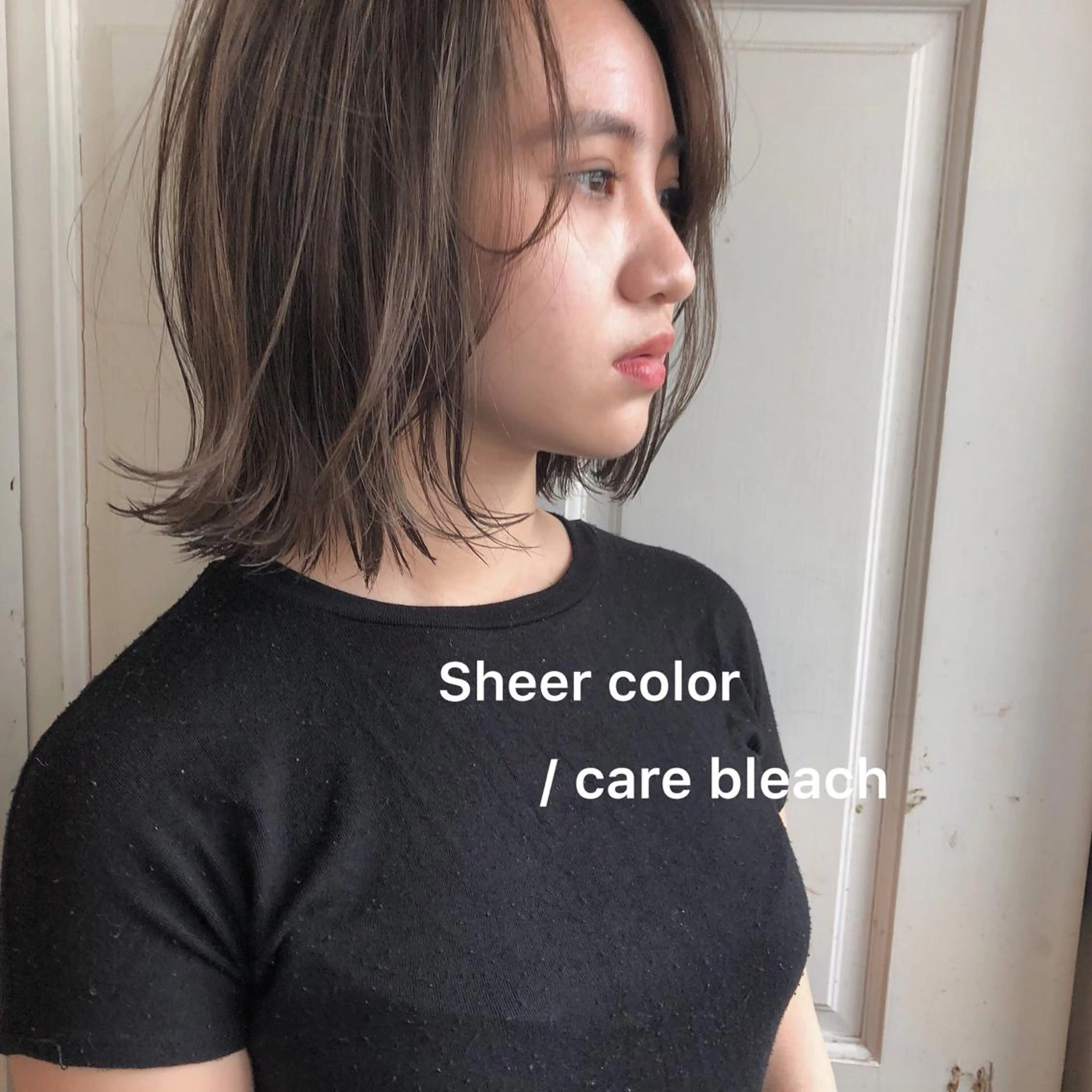 ミディアム カット ヘアカラー 🌸ハイトーン 新田 廉 🌸のヘアスタイル