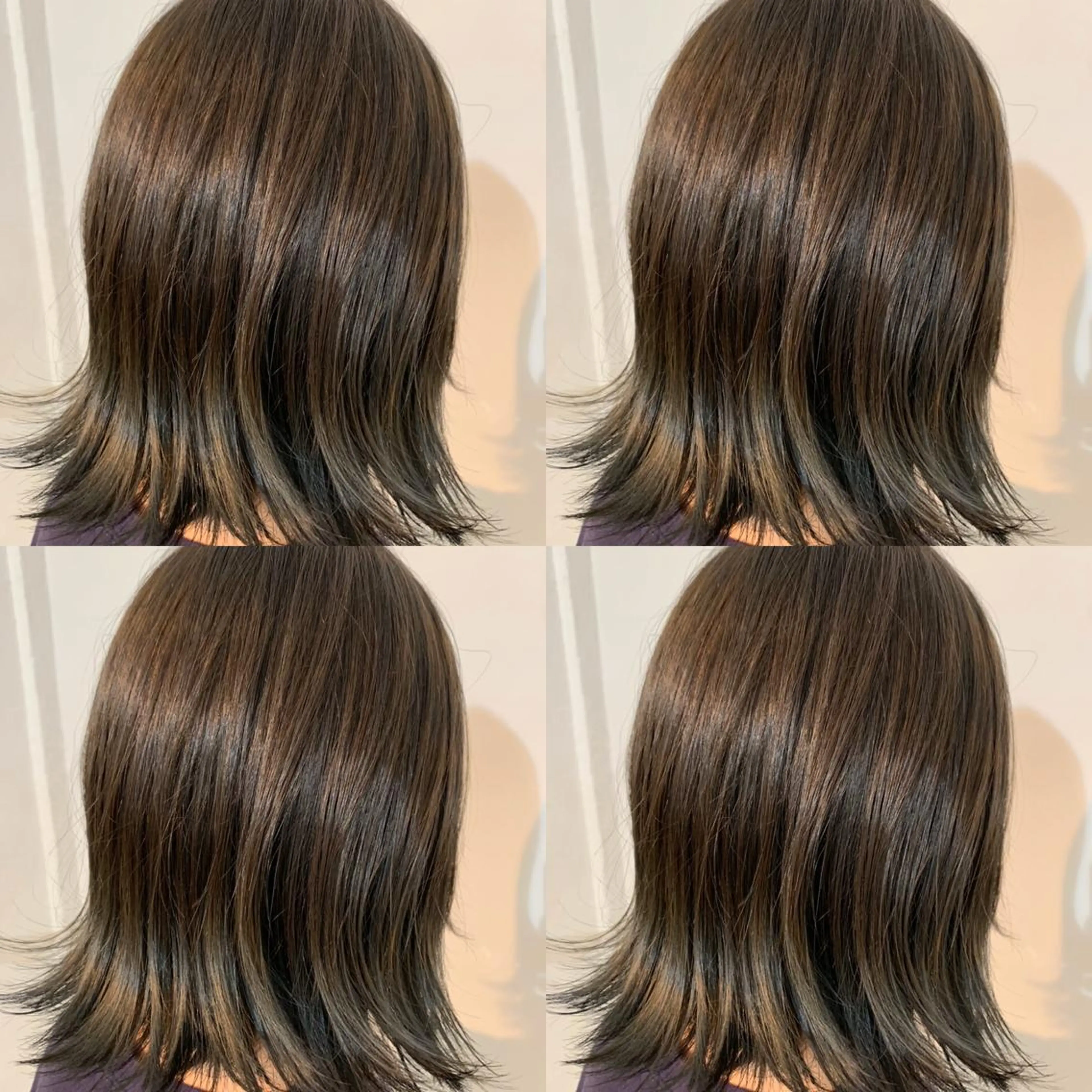 ミディアム カラー ブリーチなし透明感 艶🌟YOSHIKIのヘアスタイル