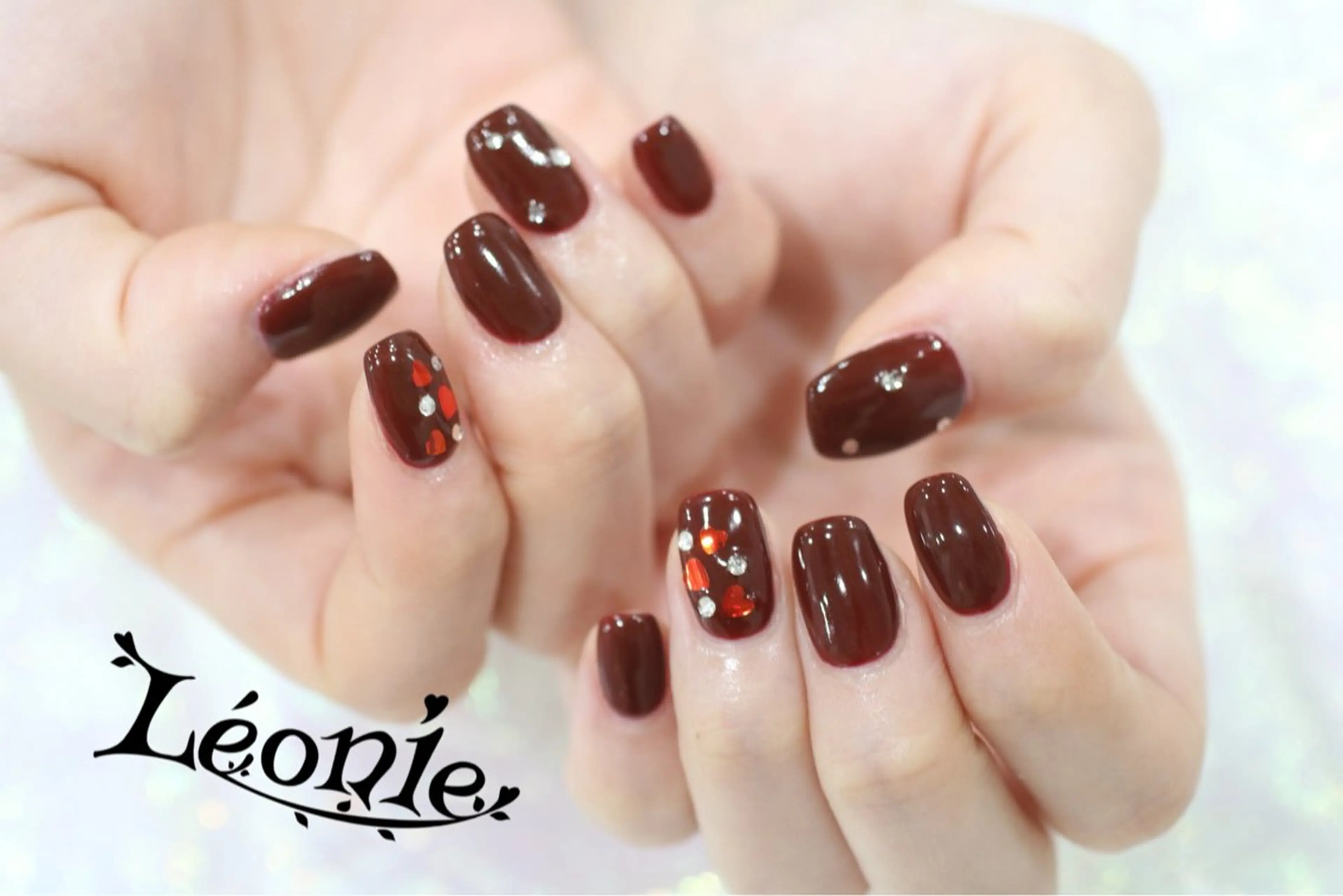 ネイル ワンカラーネイル ハンドネイル Leonie やまざきのネイルデザイン