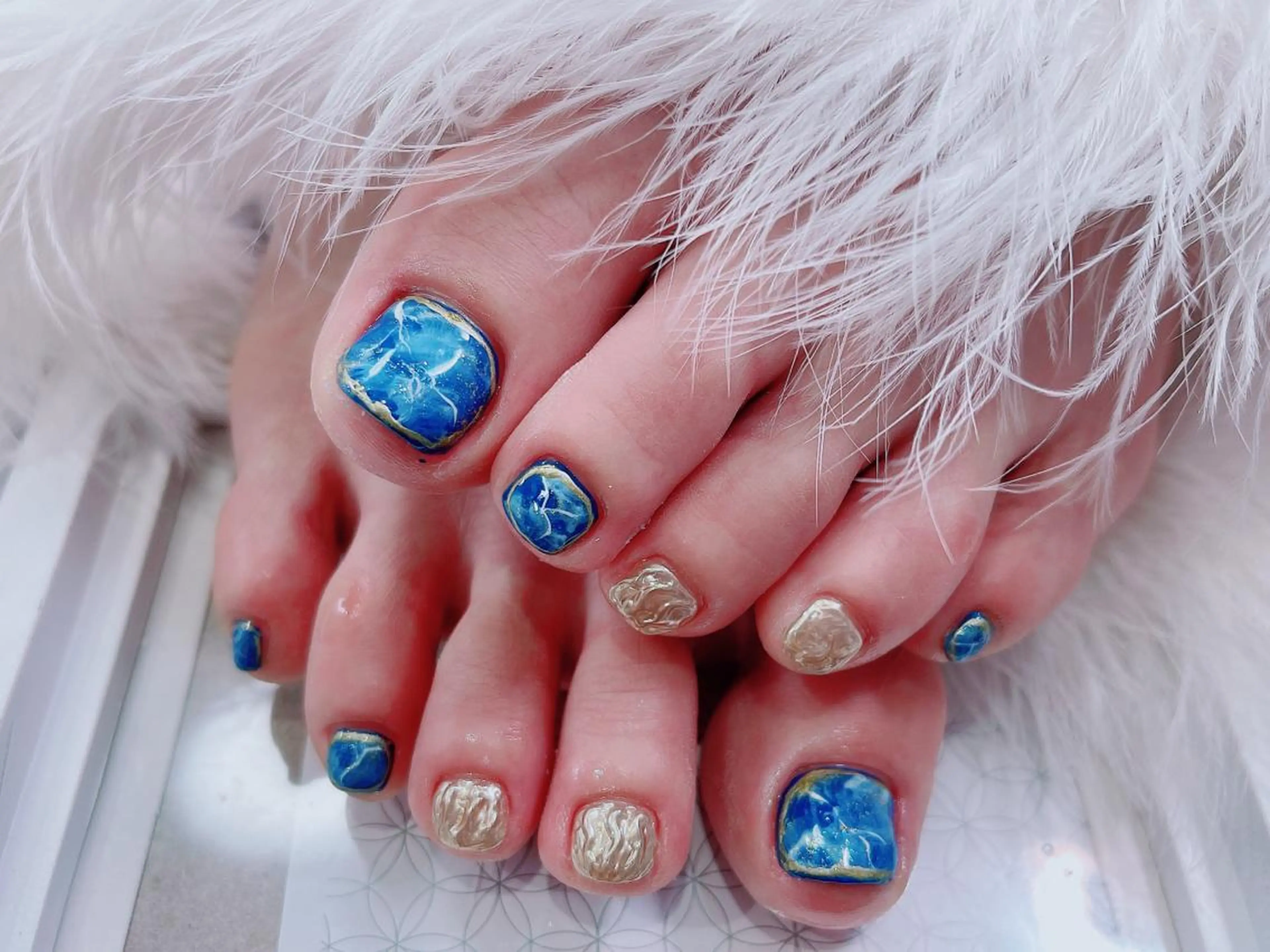 ネイル フットネイル JOJOネイル所属・JOJO ネイルのネイルデザイン