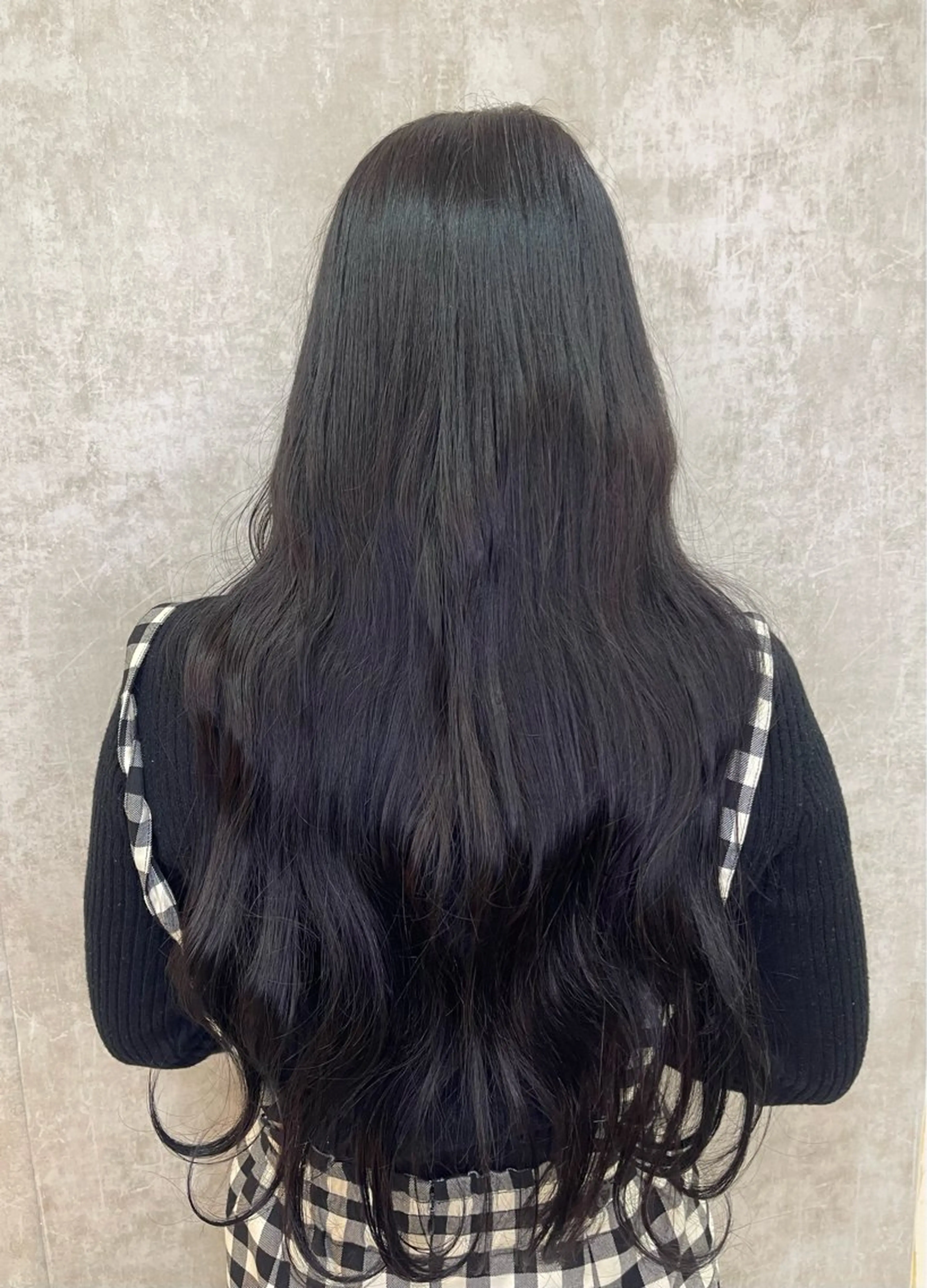 ロング カラー 羽エクステ/シール エクステ/横浜駅5分のヘアスタイル
