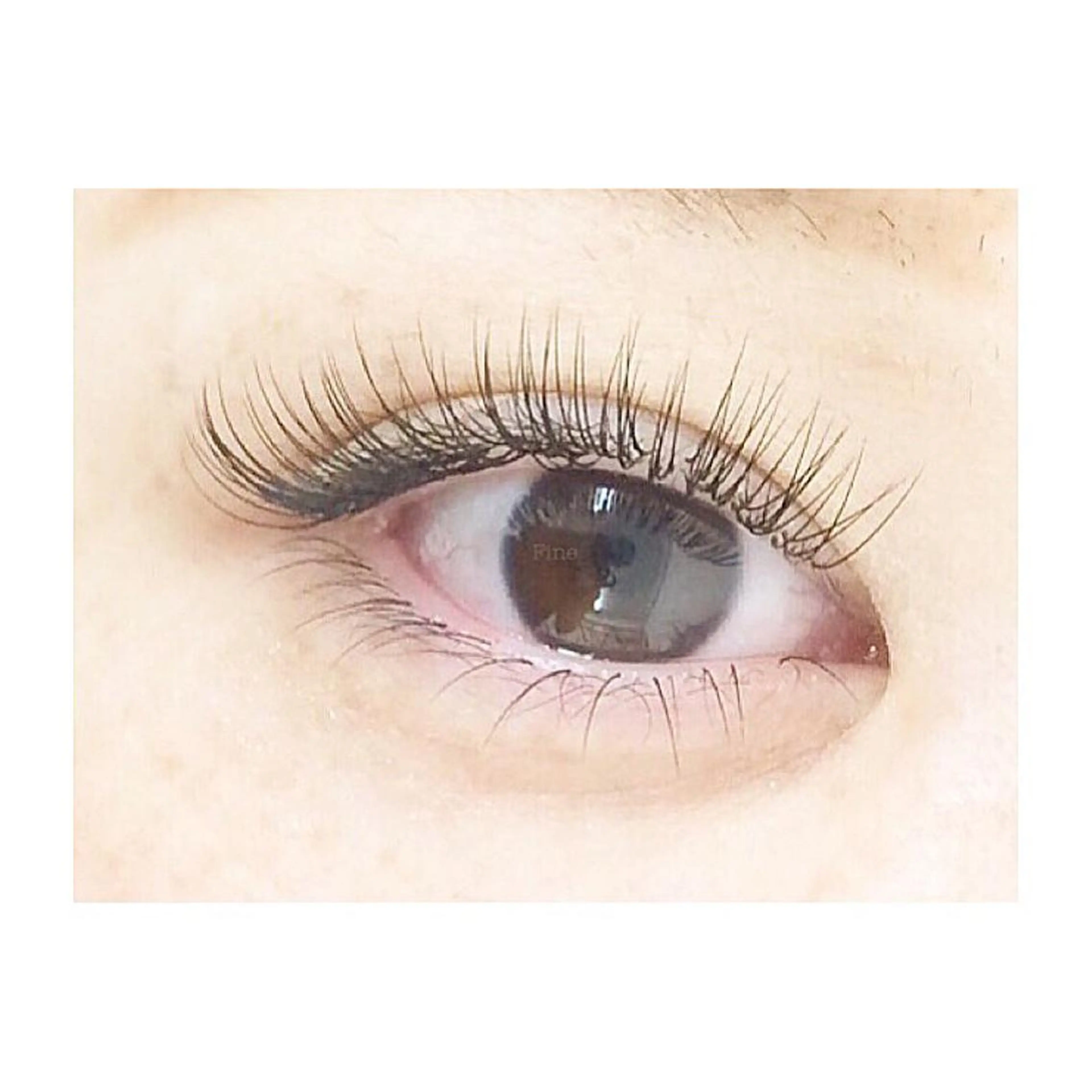 マツエク・マツパ 下まつげエクステ Fine eyelas/eyebrow所属・Fine スタッフのマツエク・マツパデザイン